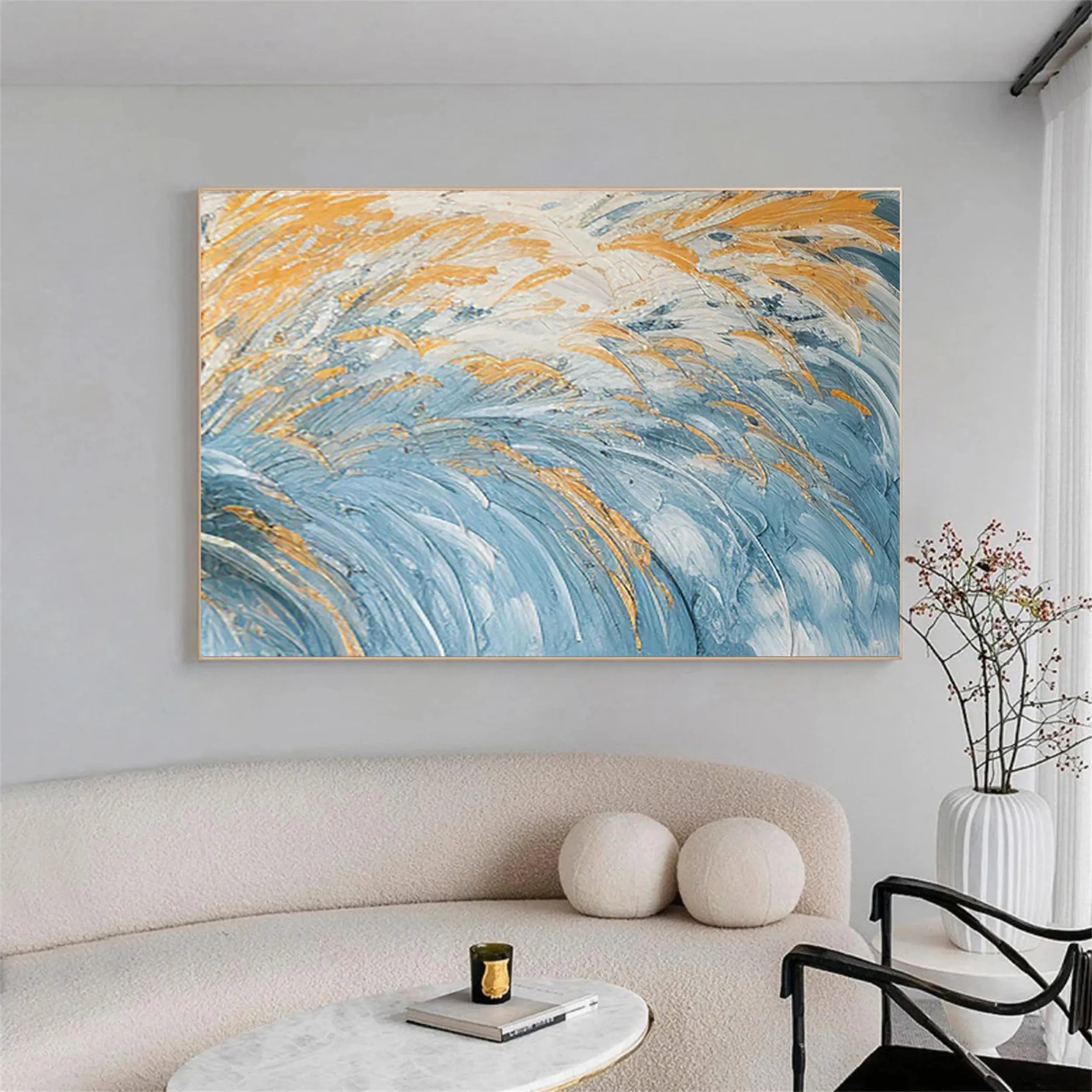 Sky And Ocean Painting #SO096