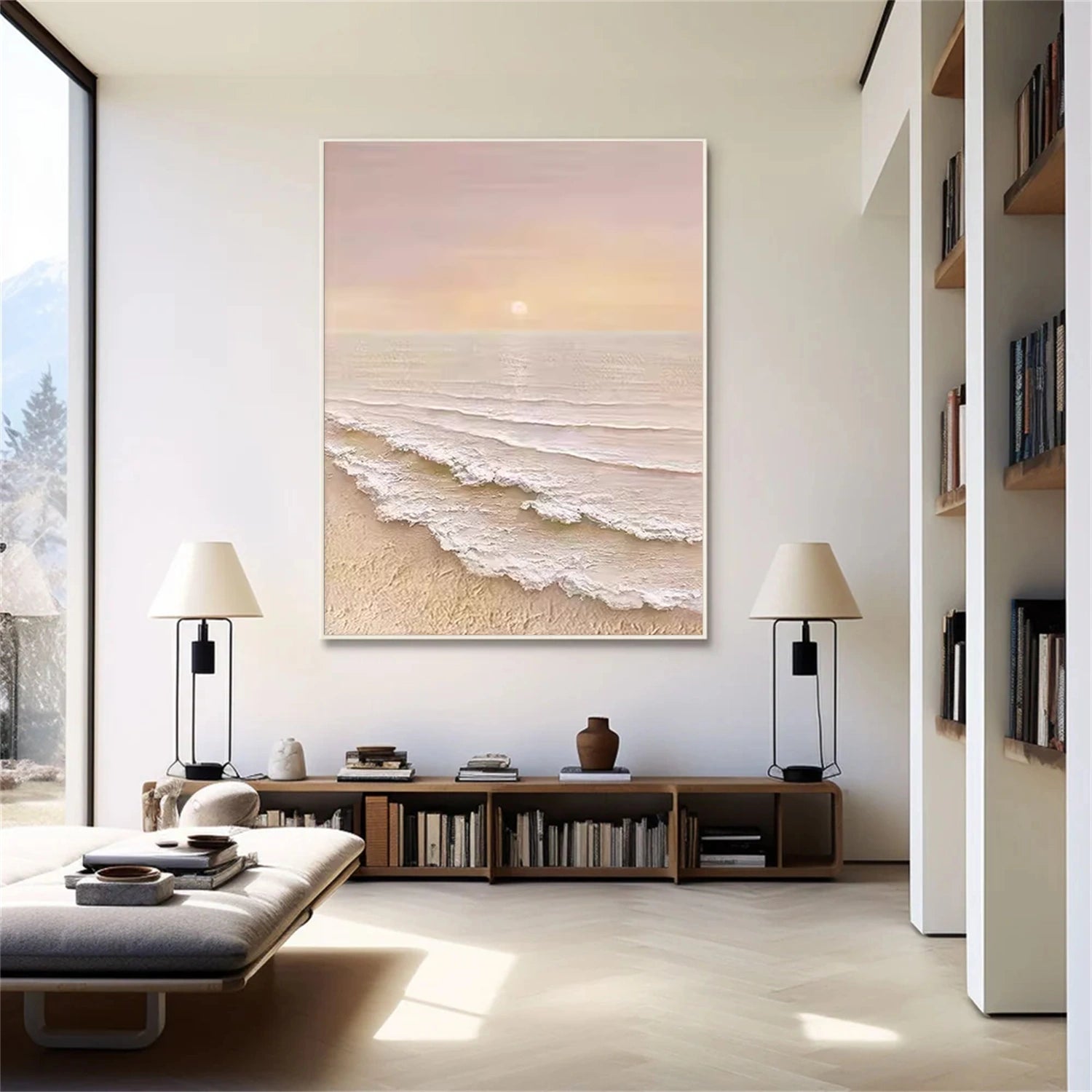 Sky and Ocean Painting #SO209