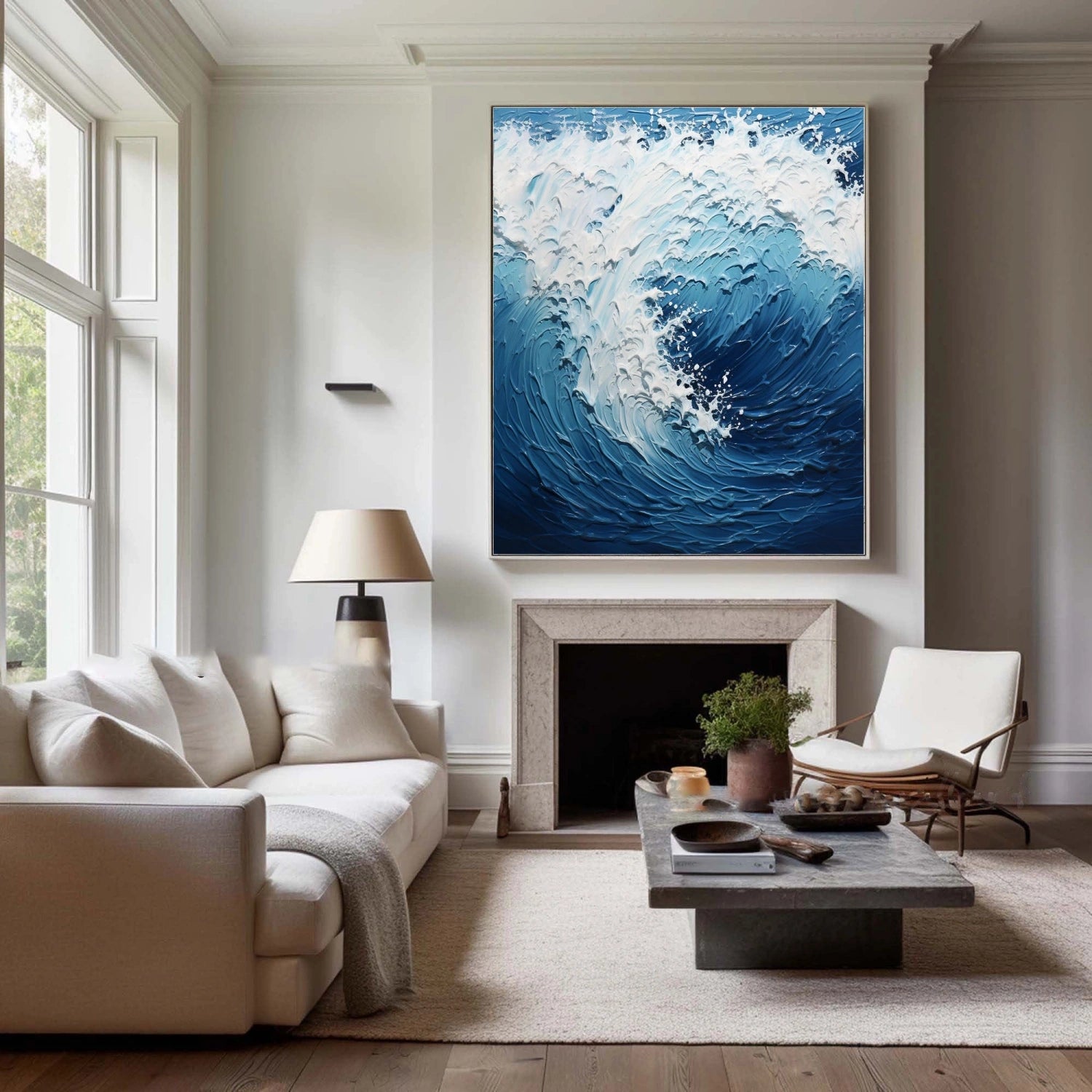 Sky and Ocean Painting #SO186