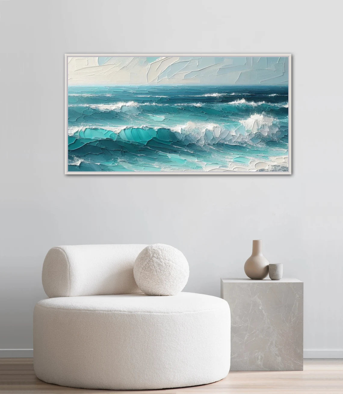 Sky And Ocean Painting #SO176