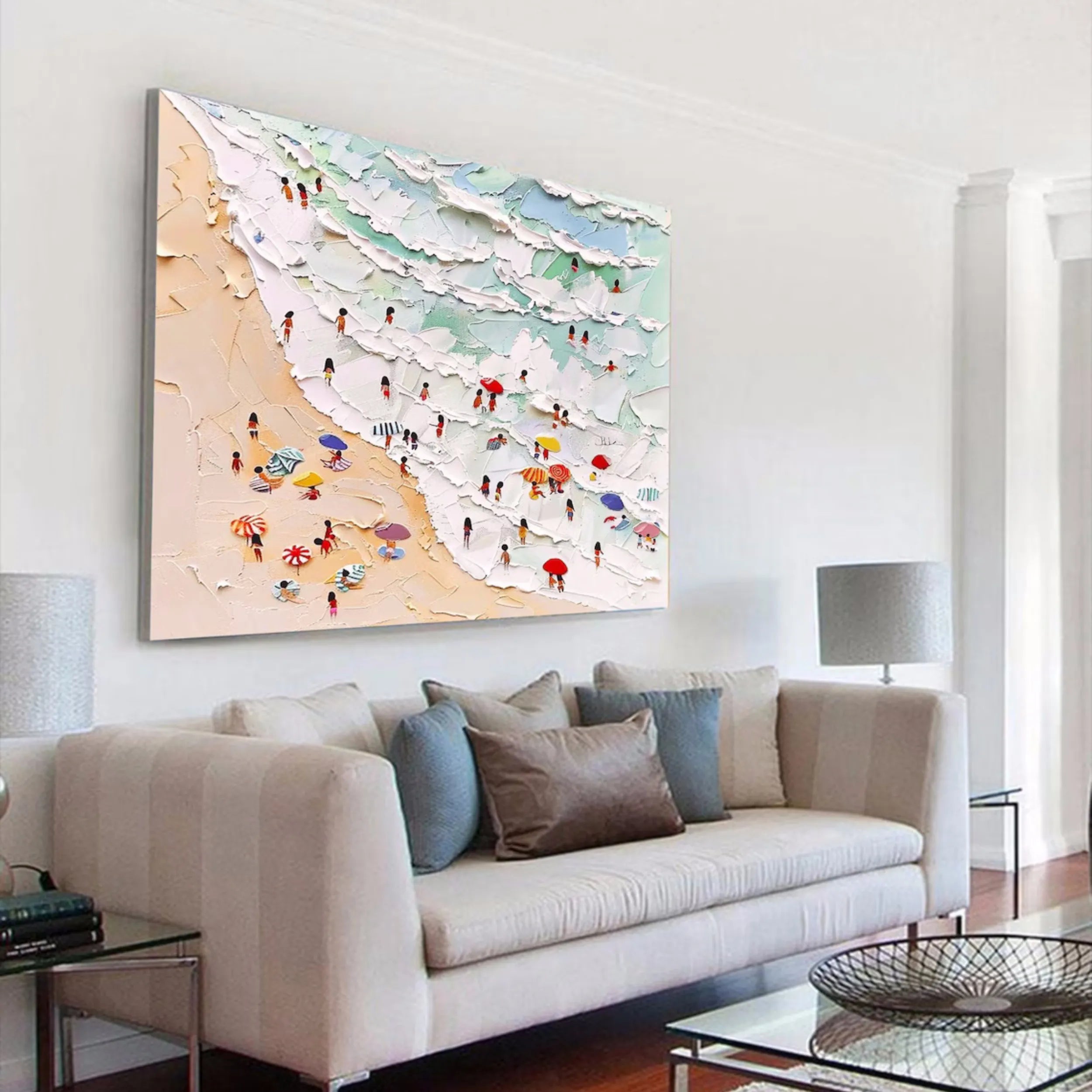 Sky And Ocean Painting #SO154