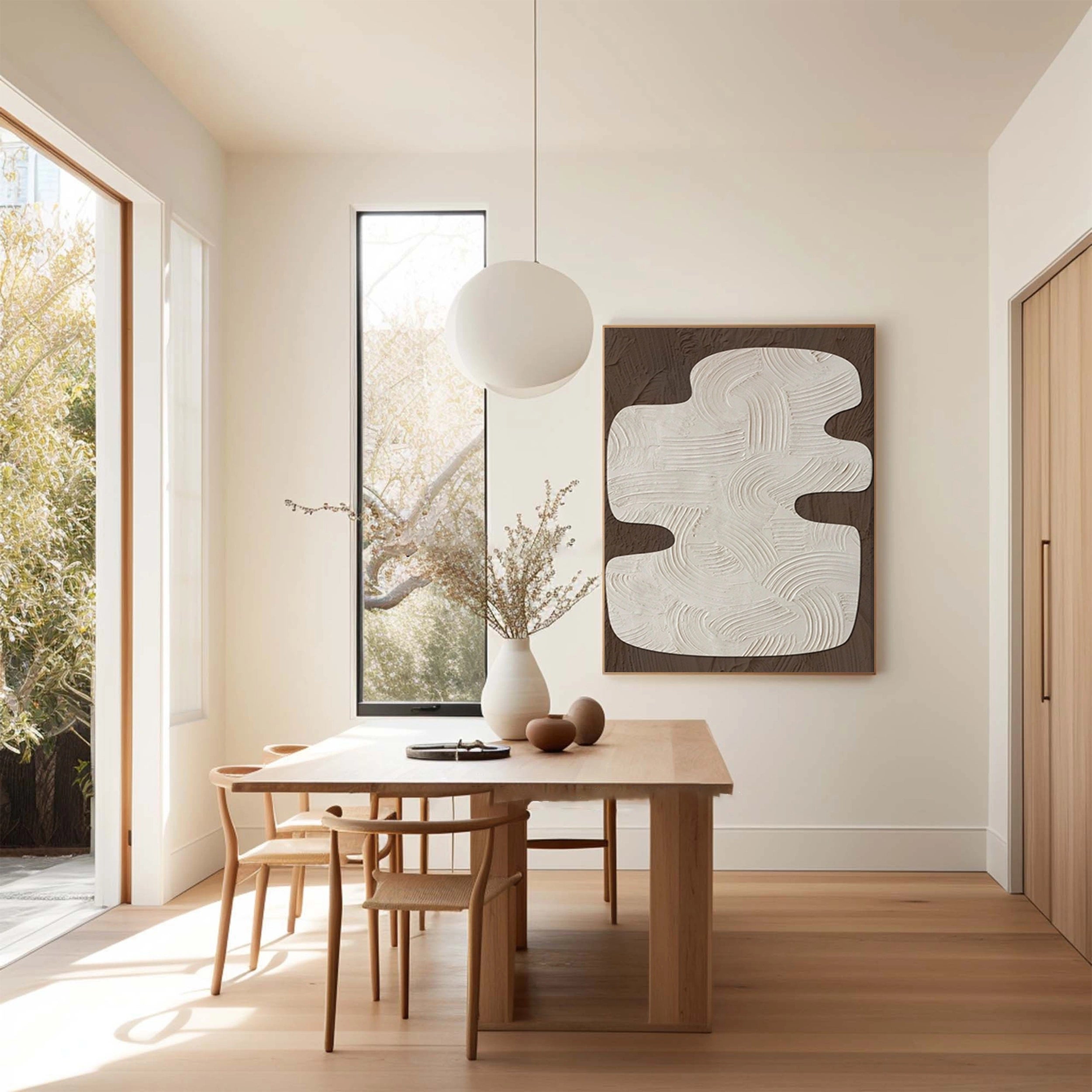 Wabi Sabi Abstract Wall Art #WA062