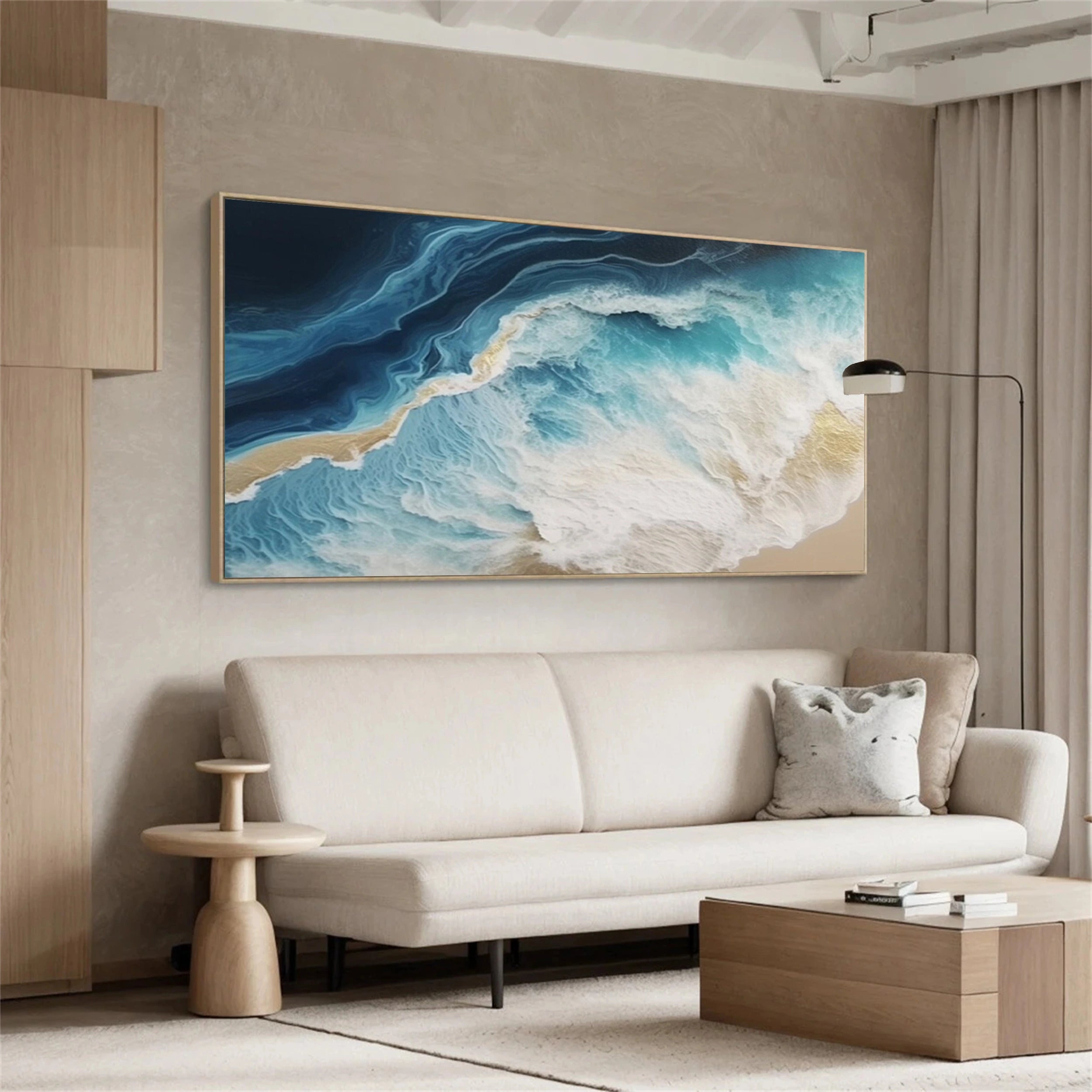 Sky And Ocean Painting #SO063