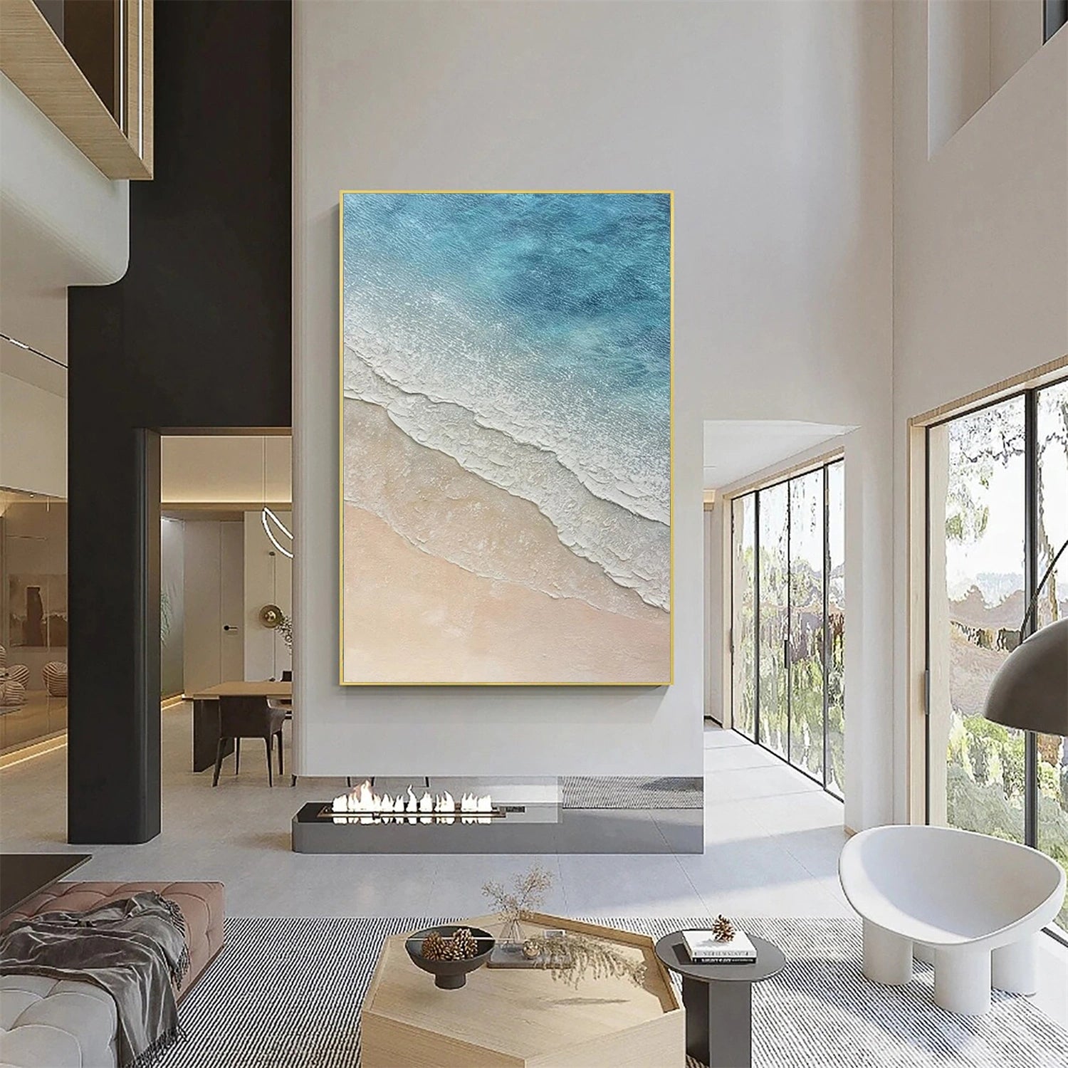 Sky and Ocean Painting #SO189
