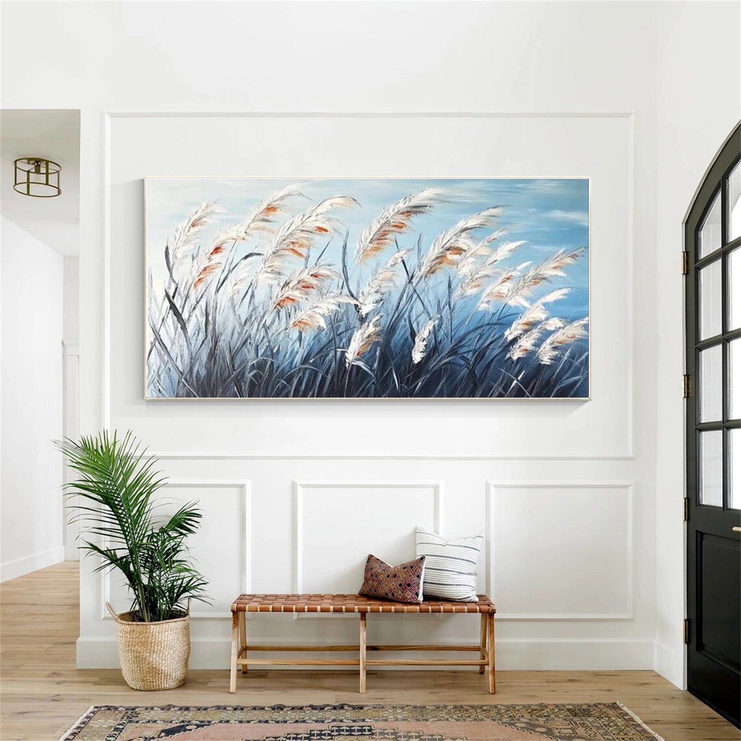 Tree And Flower Abstract Wall Art #TF166