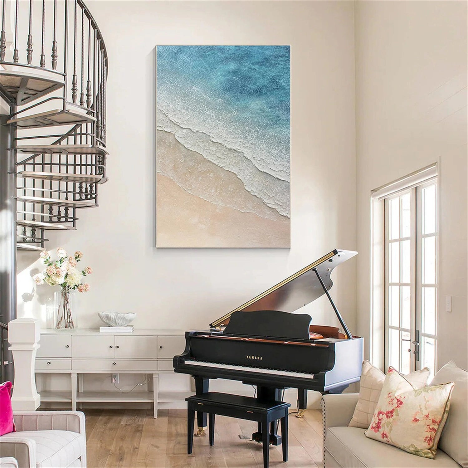 Sky and Ocean Painting #SO189