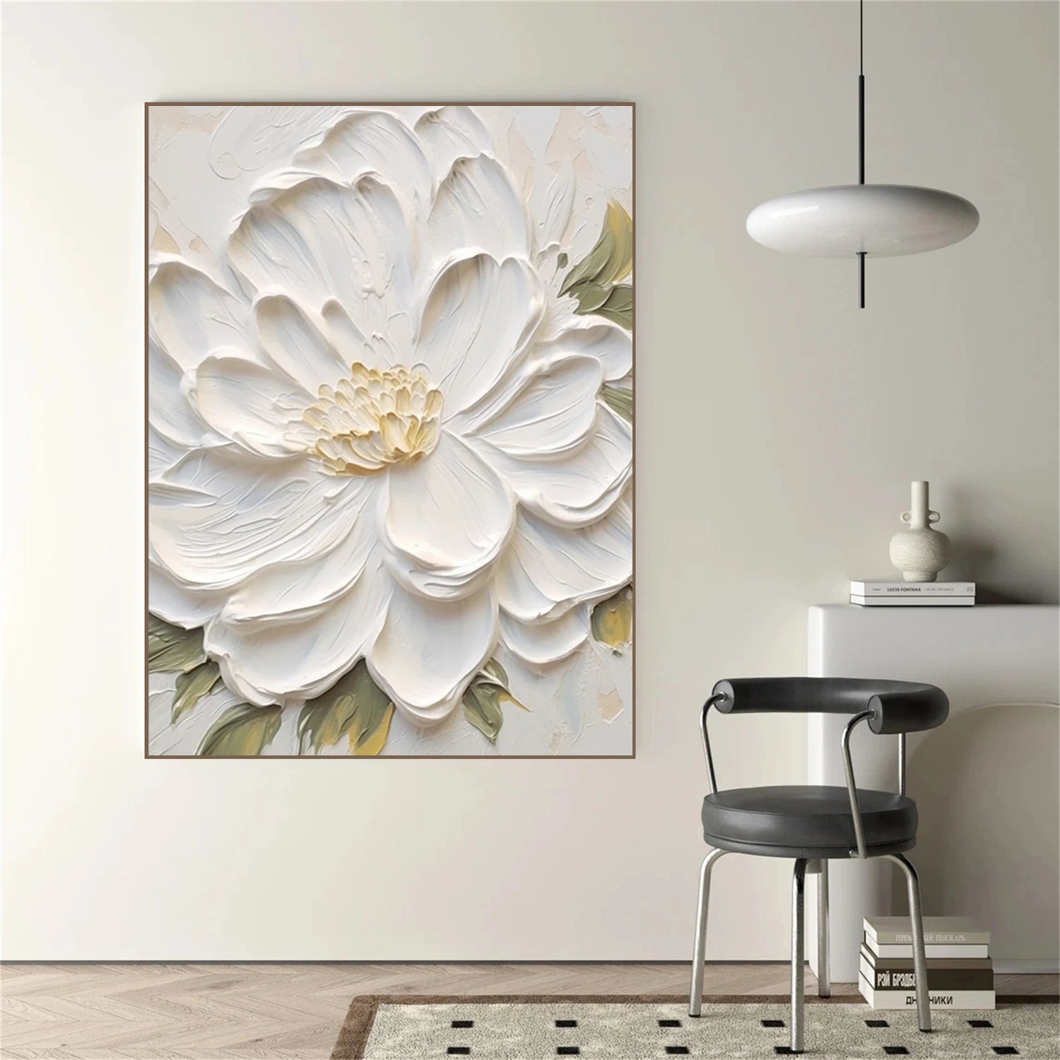 Colorful Tree And Flower Painting #TF097