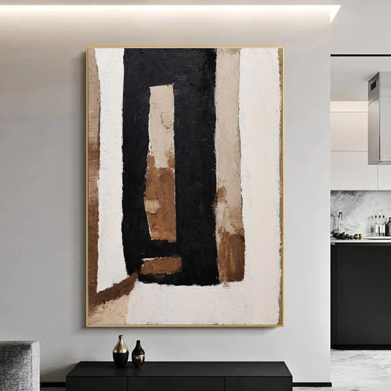 Wabi Sabi Abstract Canvas Art #WA242