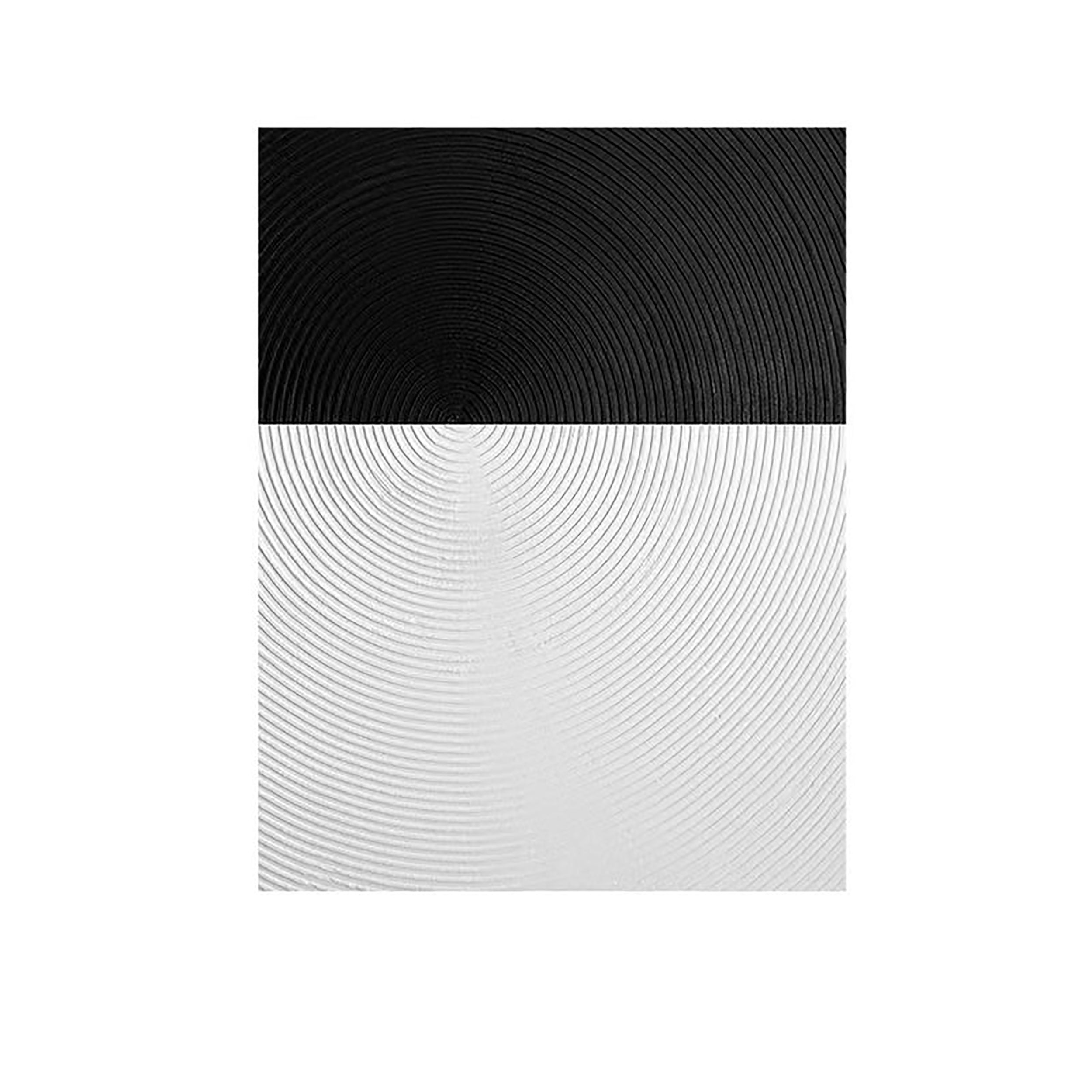 White Textured Minimalist Wall Art #WT087