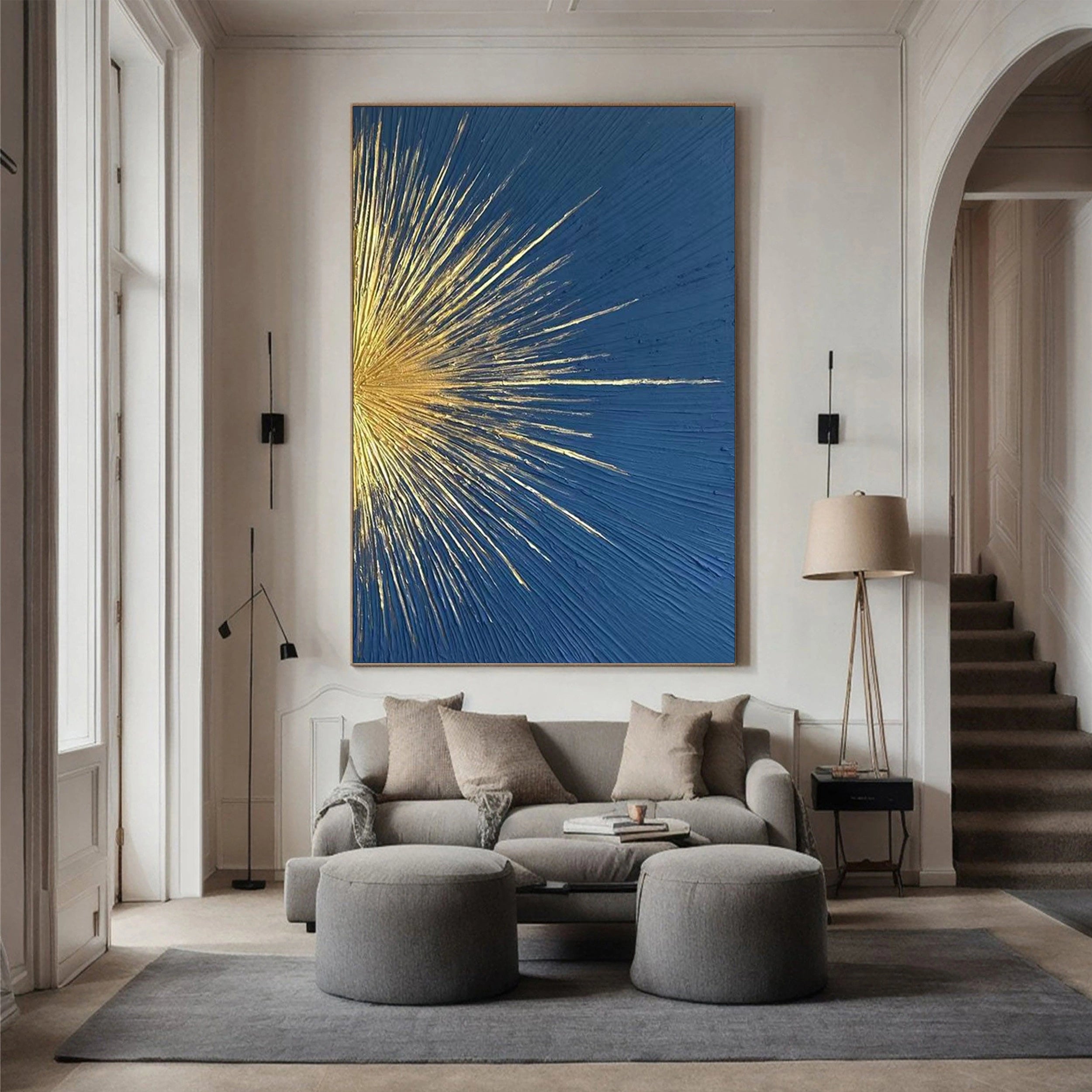 Wabi Sabi Abstract Wall Art #WA071