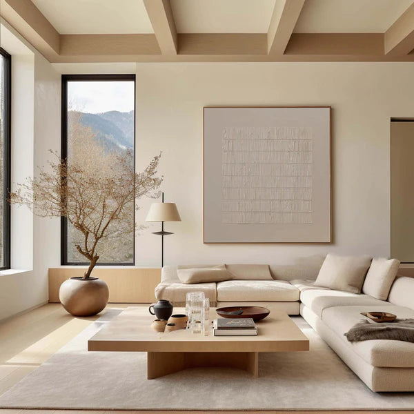 Wabi Sabi Abstract Wall Art #WA054
