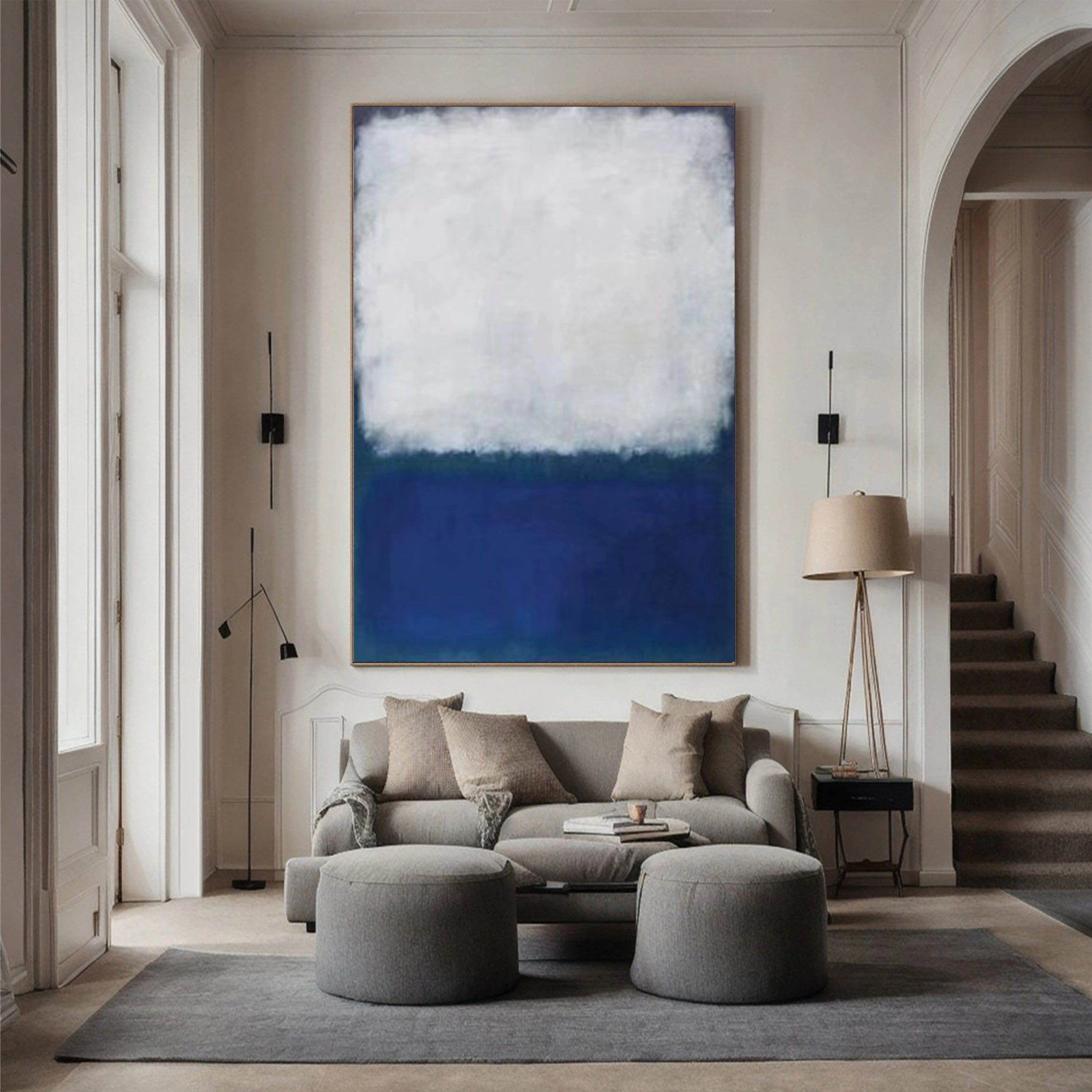 Wabi Sabi Abstract Wall Art #WA070