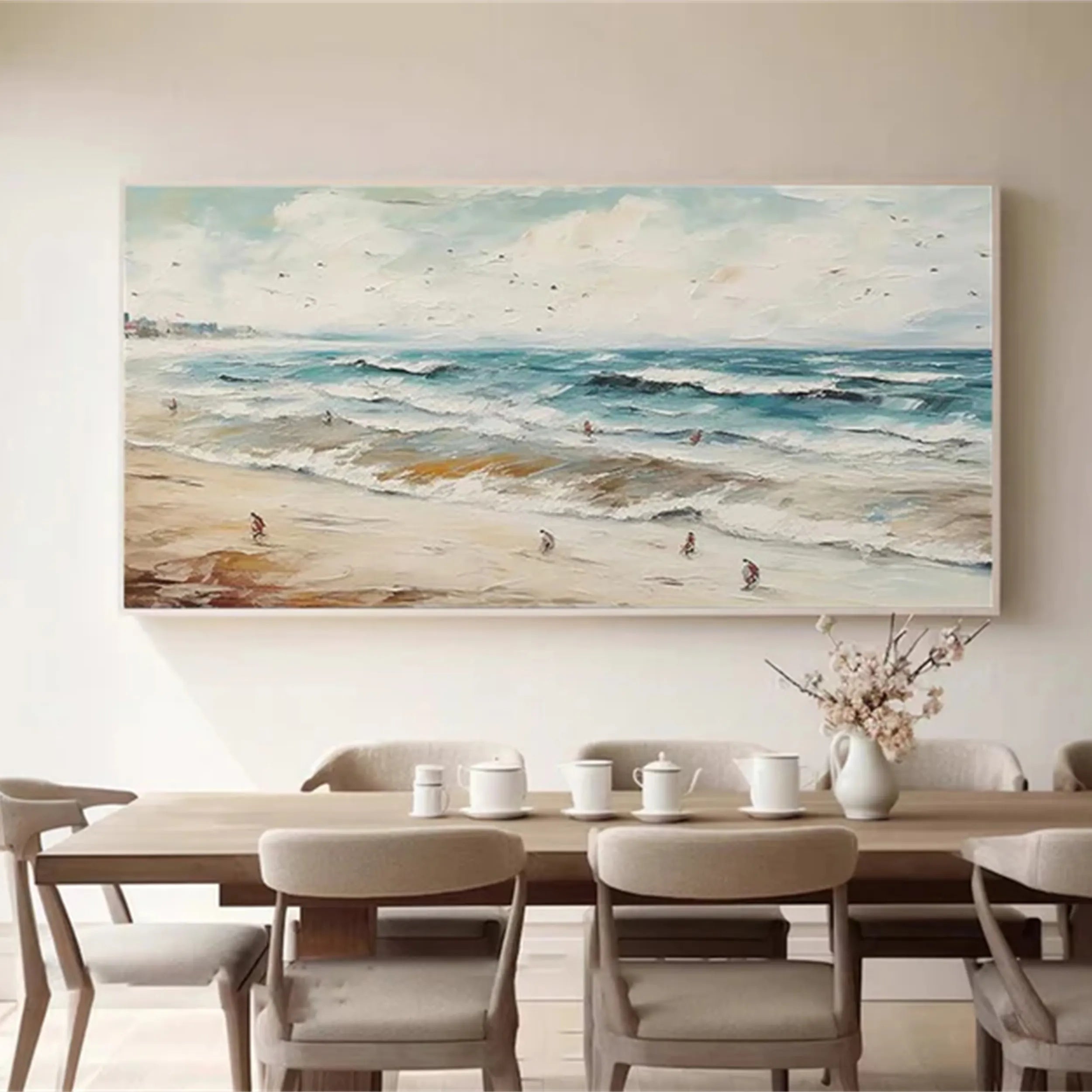 Sky And Ocean Painting #SO091