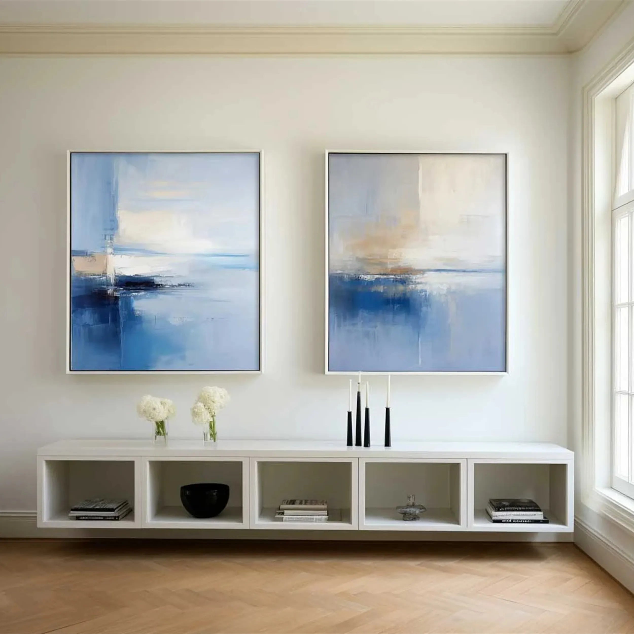 Abstract Texture Wall Art Set of 2#AW015