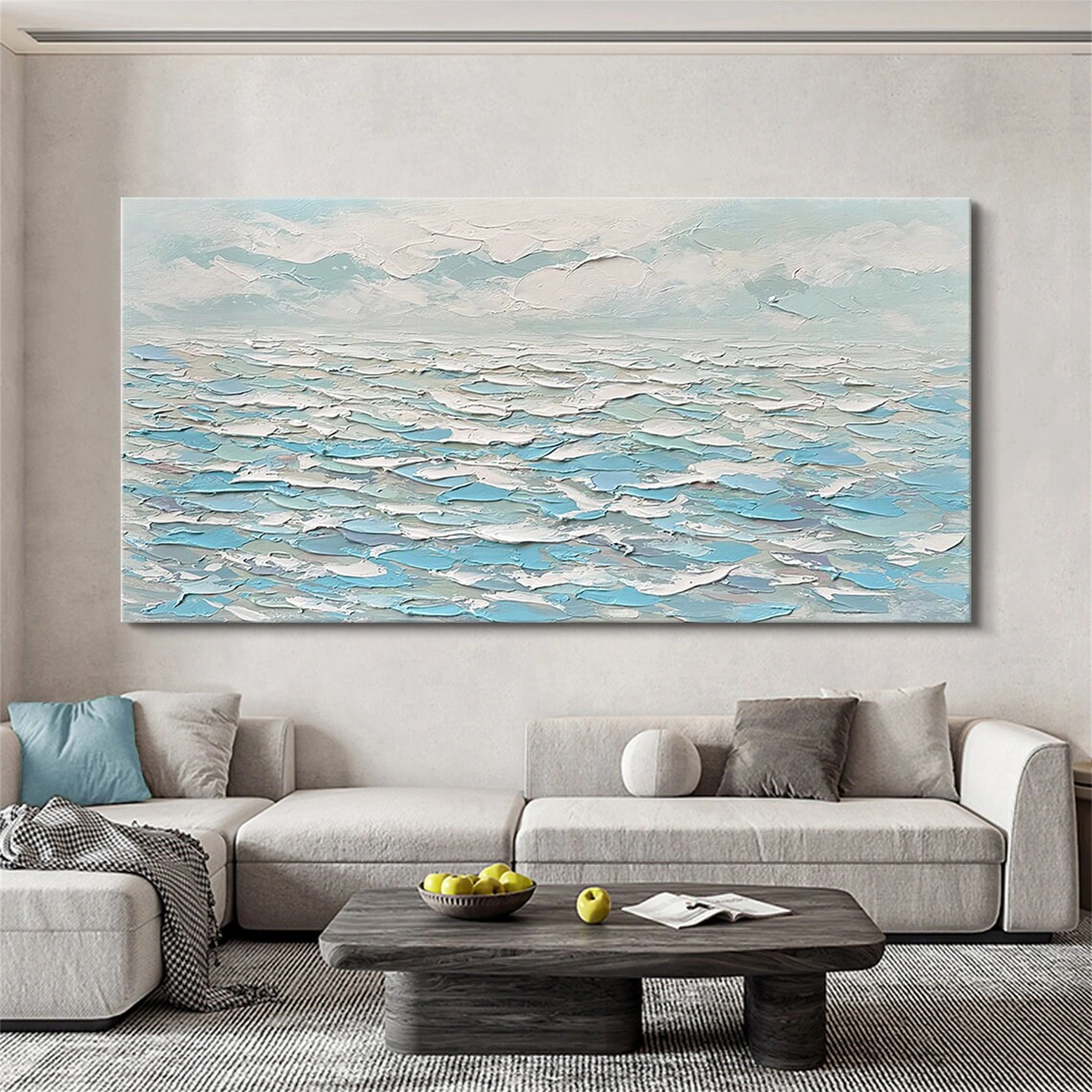 Sky And Ocean Painting #SO009
