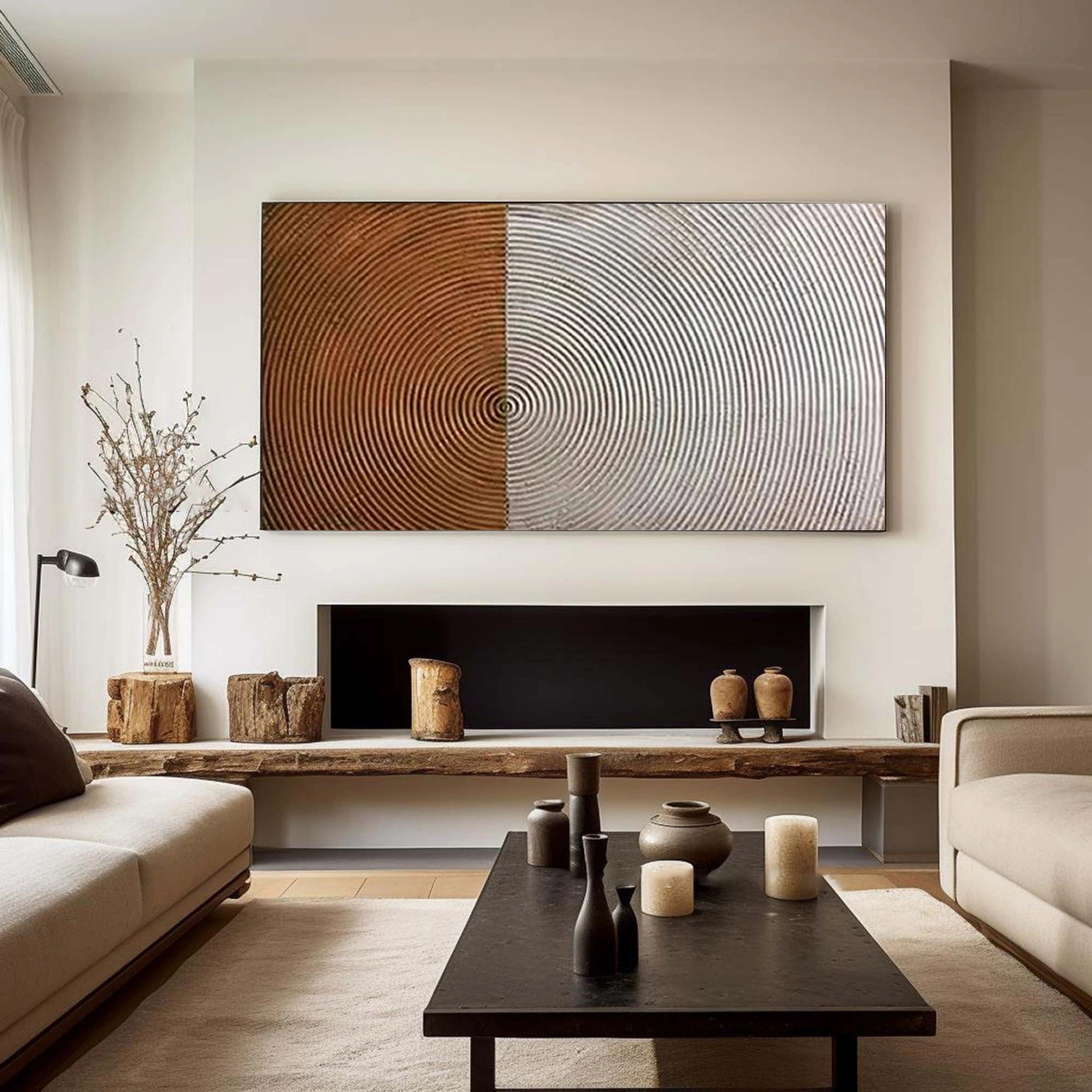 Wabi Sabi Abstract Wall Art #WA040