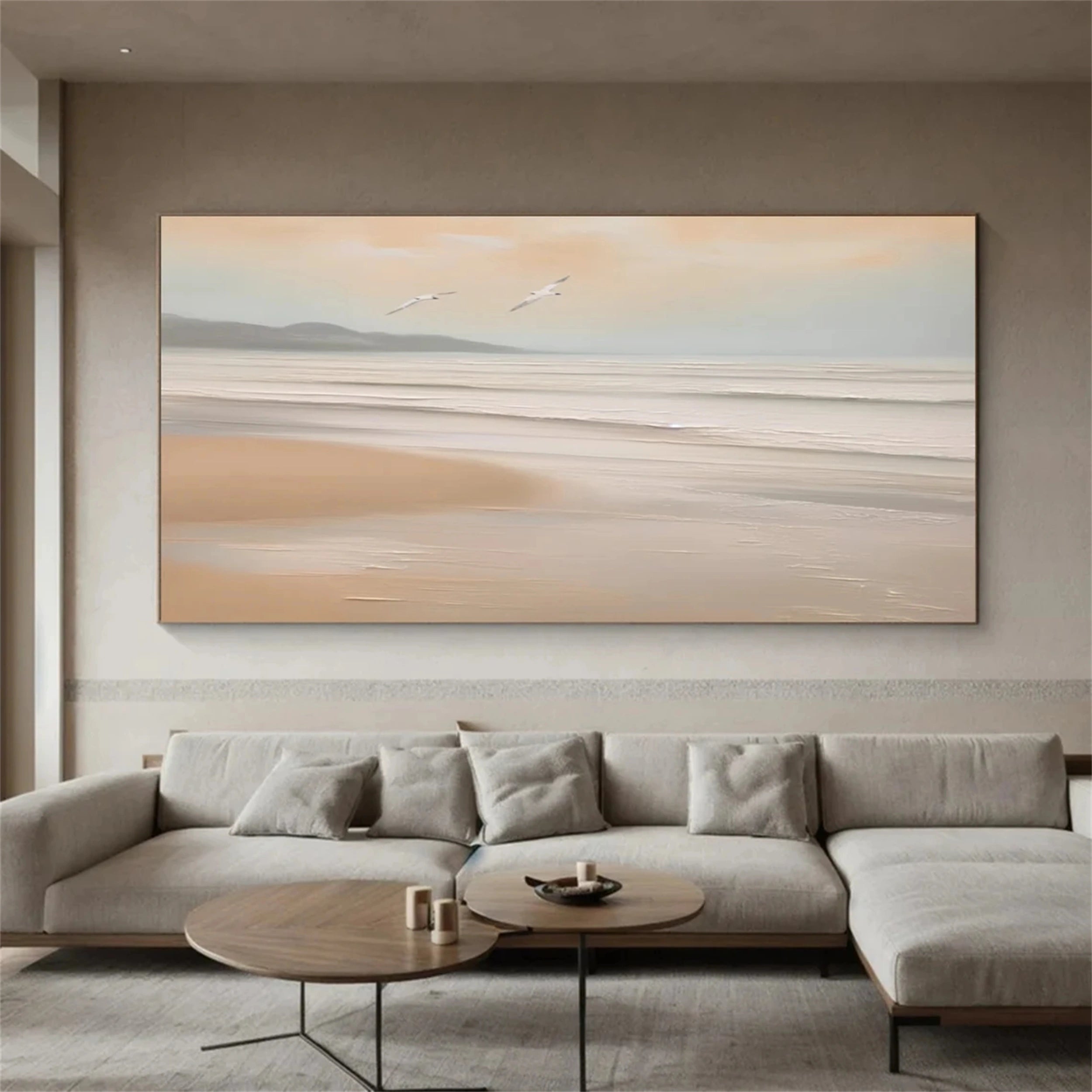 Sky And Ocean Painting #SO046