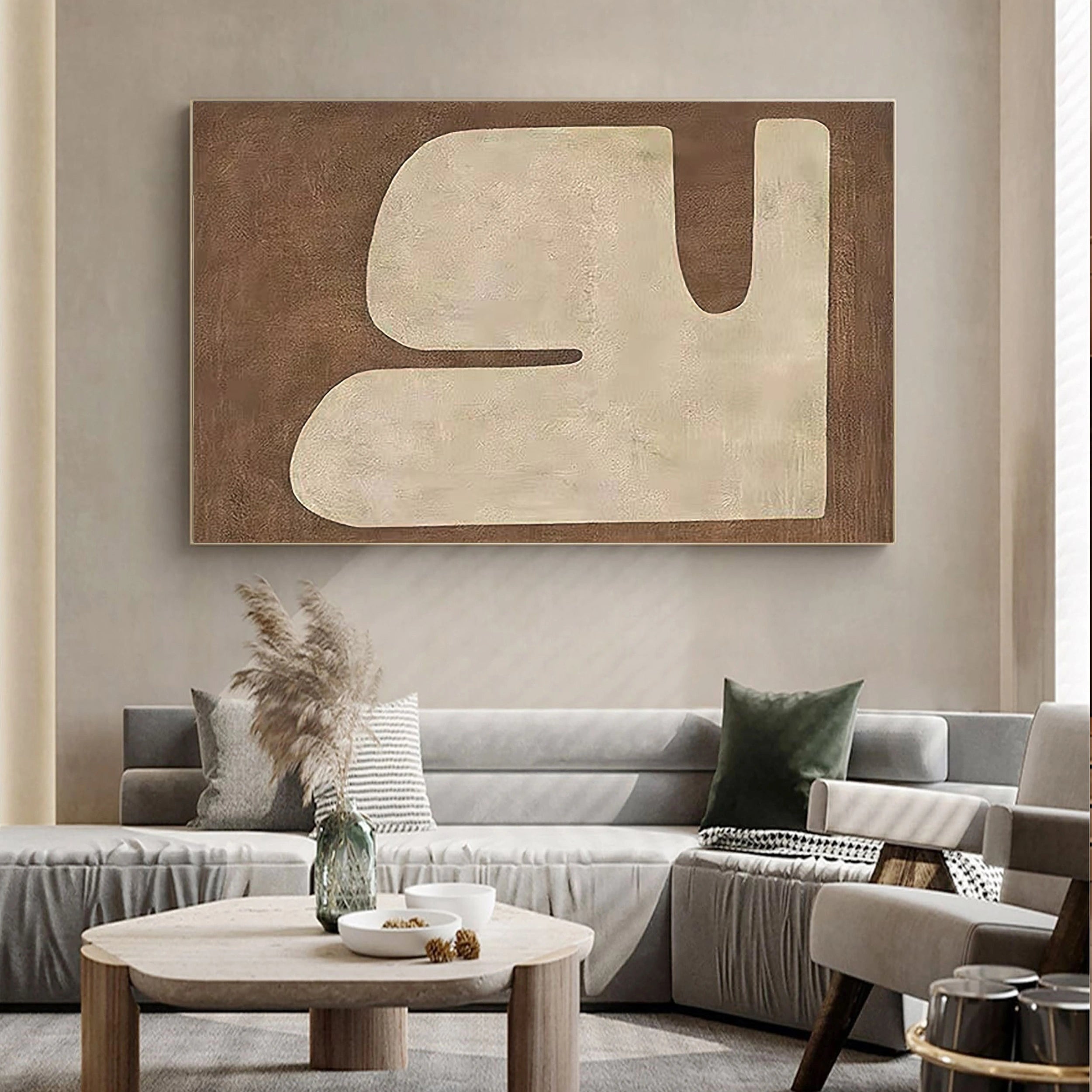 Wabi Sabi Abstract Wall Art #WA060