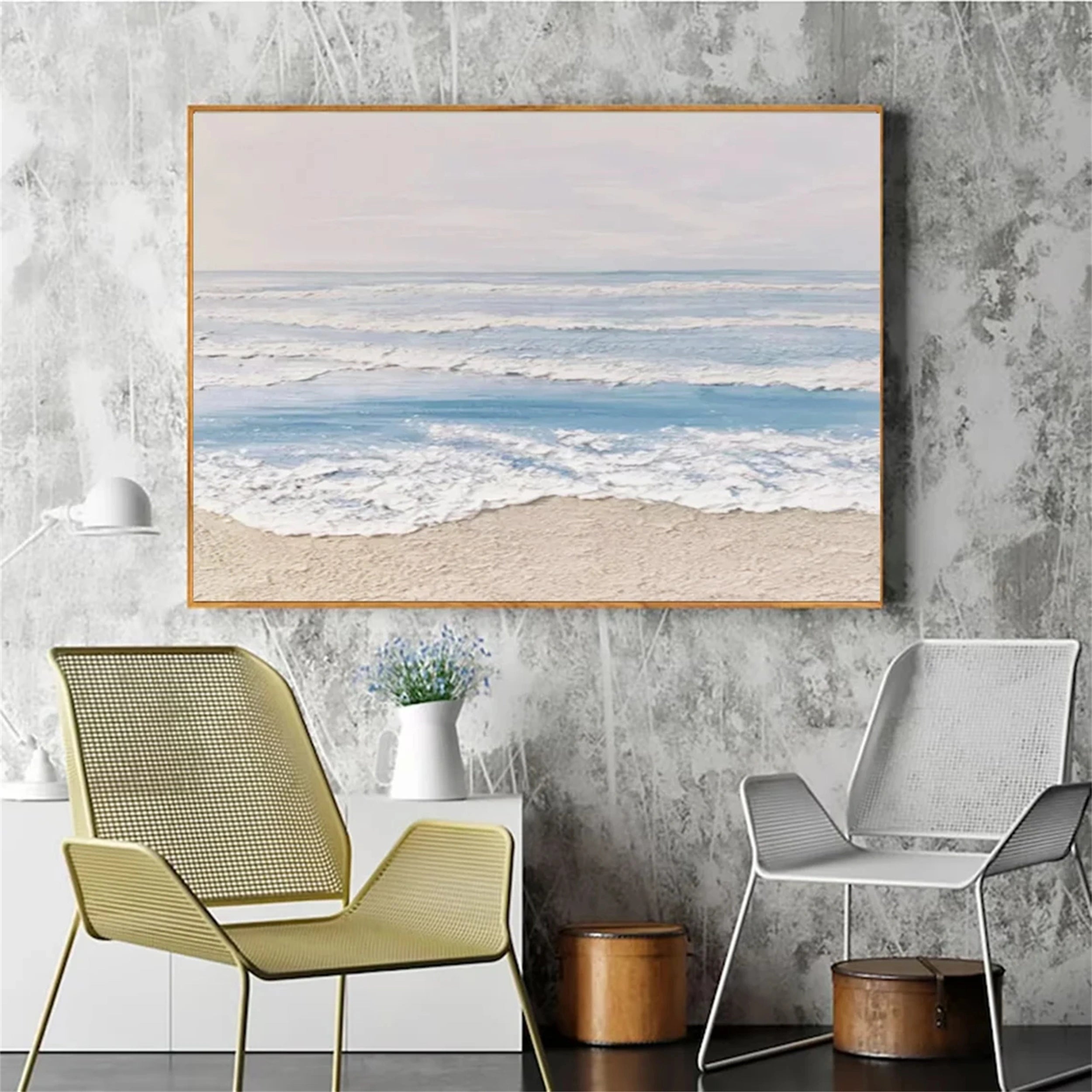 Sky And Ocean Painting #SO047