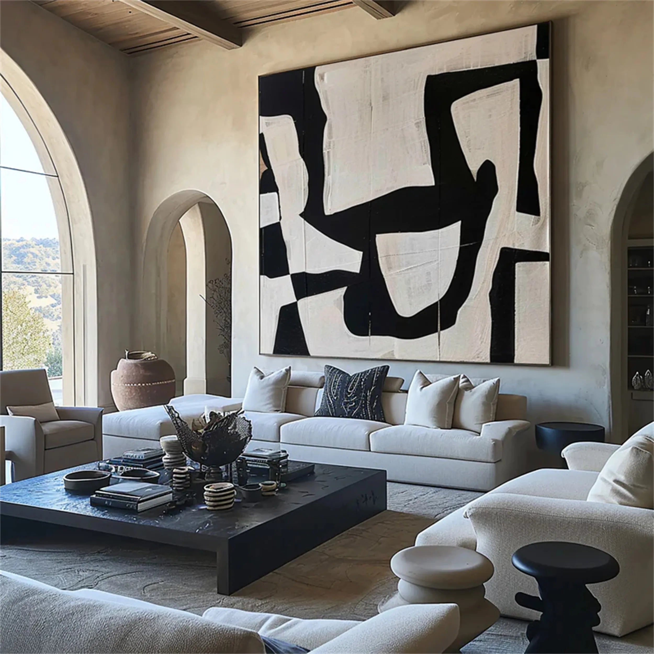 Wabi Sabi Abstract Wall Art #WA149