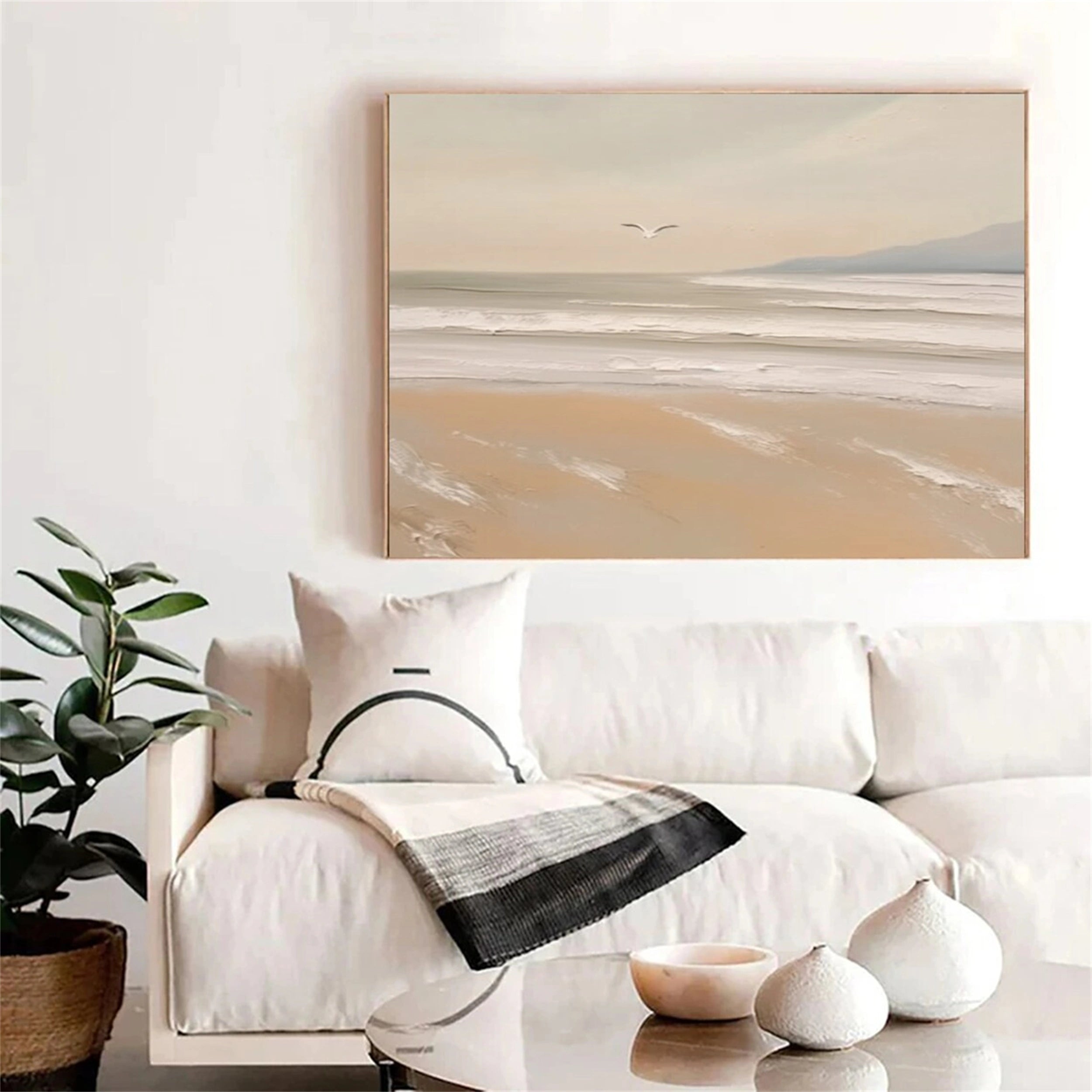 Sky And Ocean Painting #SO038