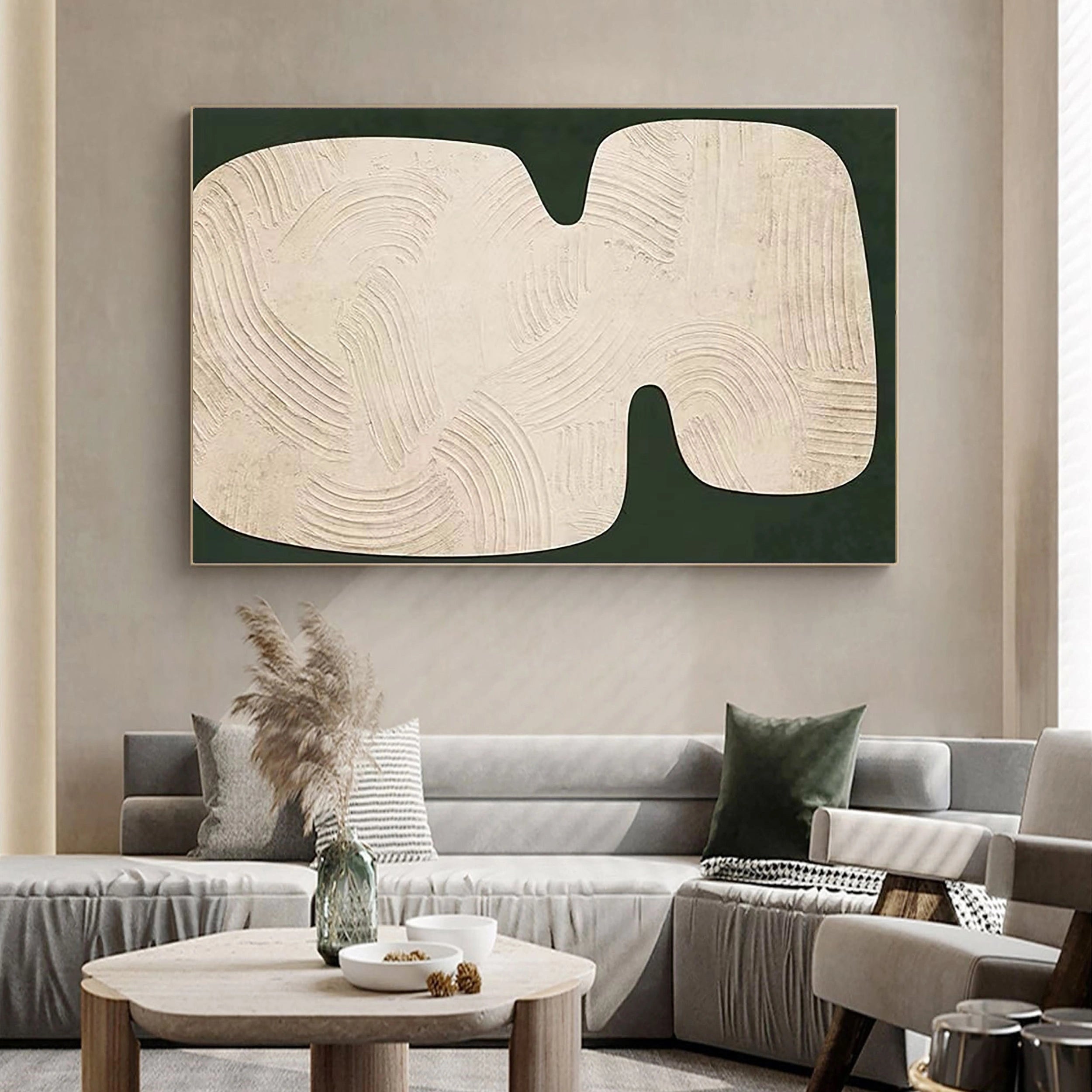 Wabi Sabi Abstract Wall Art #WA063