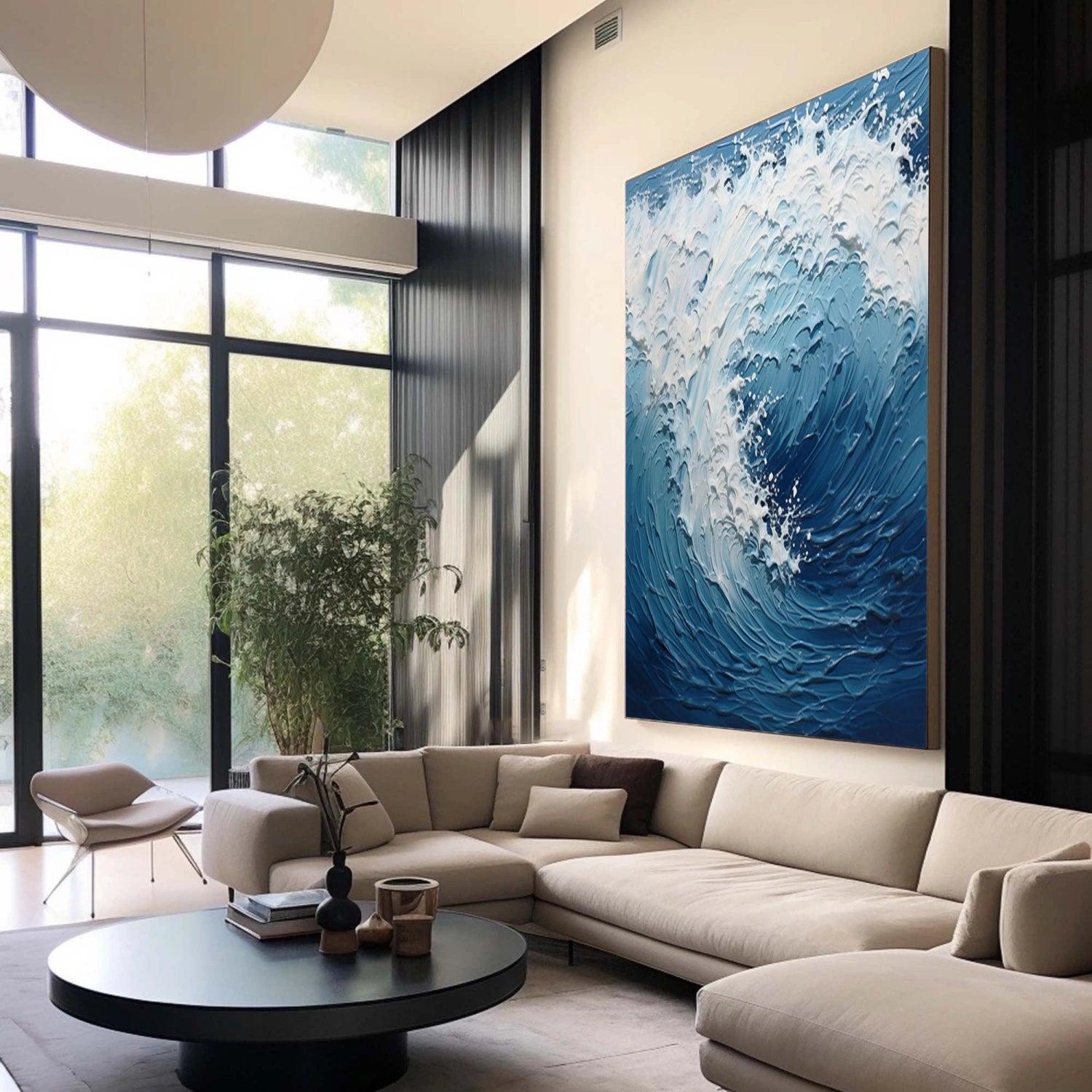 Sky and Ocean Painting #SO186