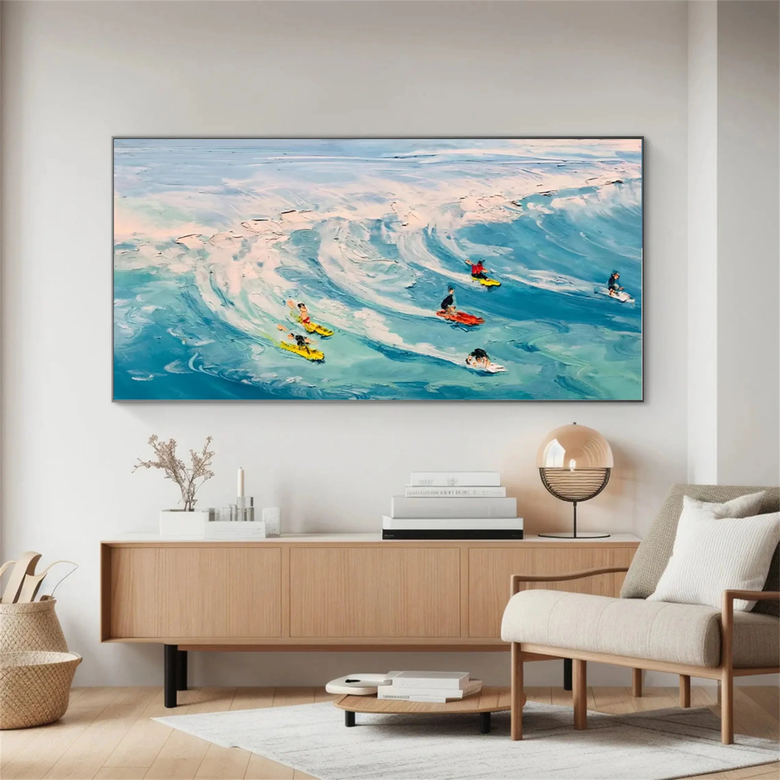 Sky And Ocean Painting #SO119