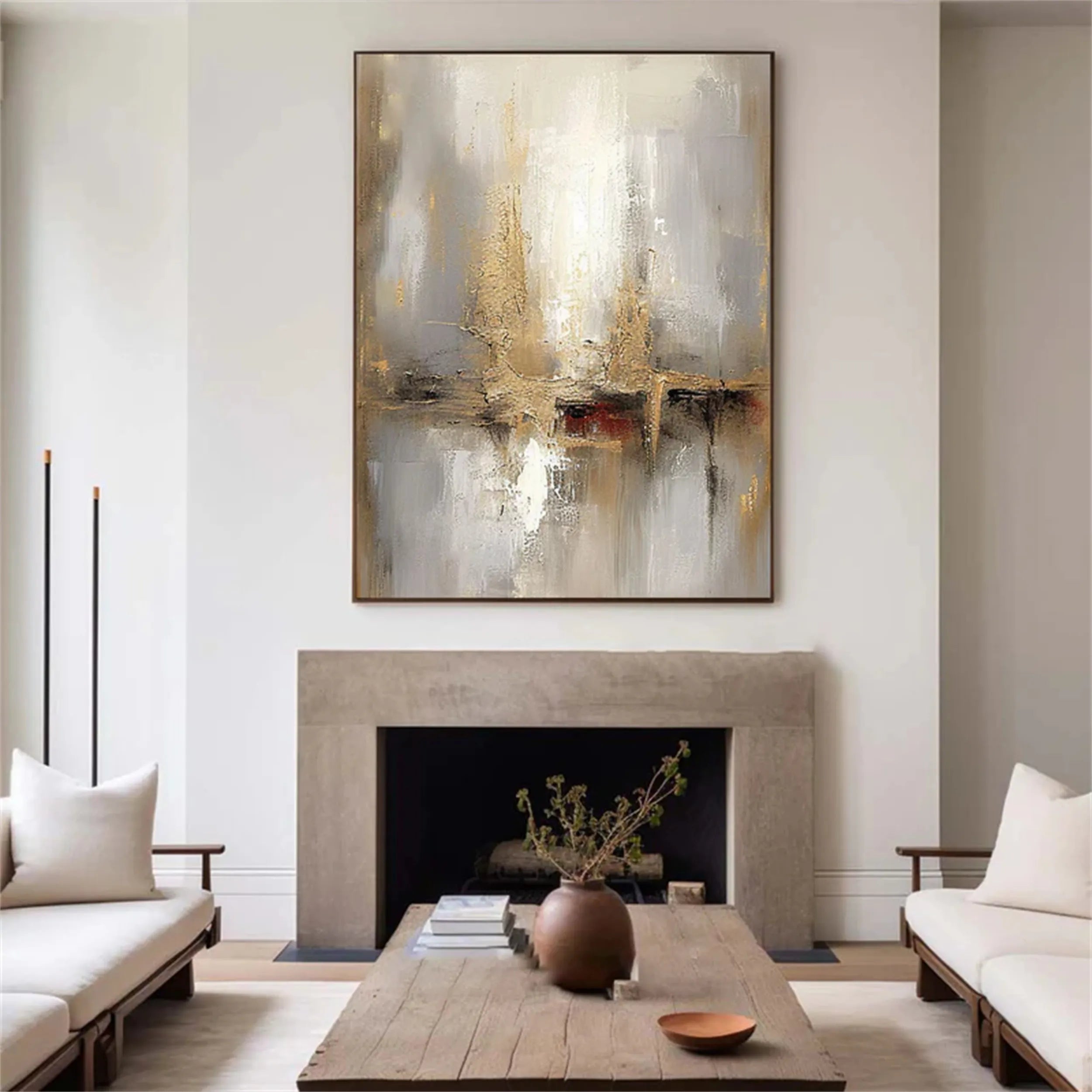 Abstract Texture Wall Art #AW010
