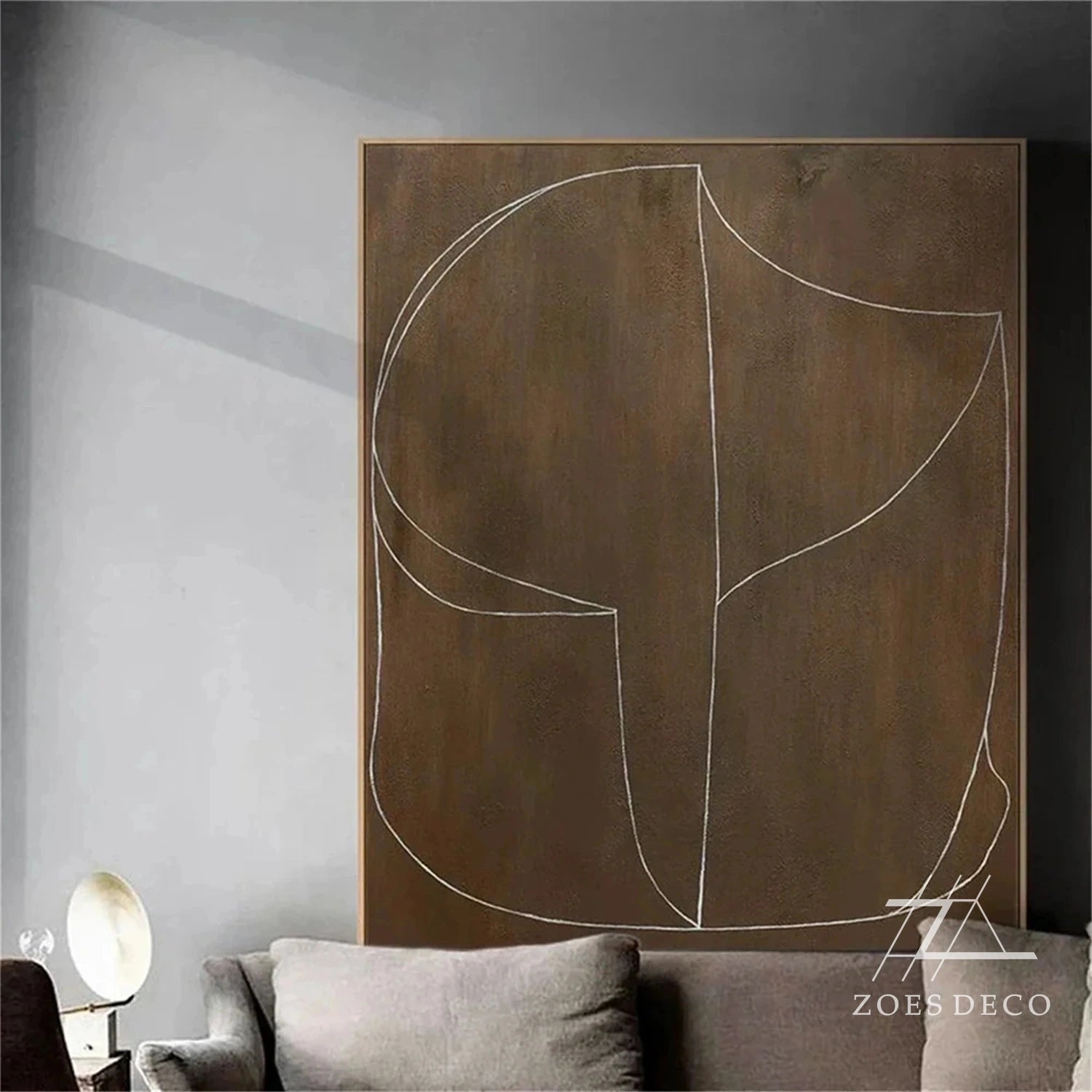 Wabi Sabi Abstract Wall Art Set of 2 #WA167