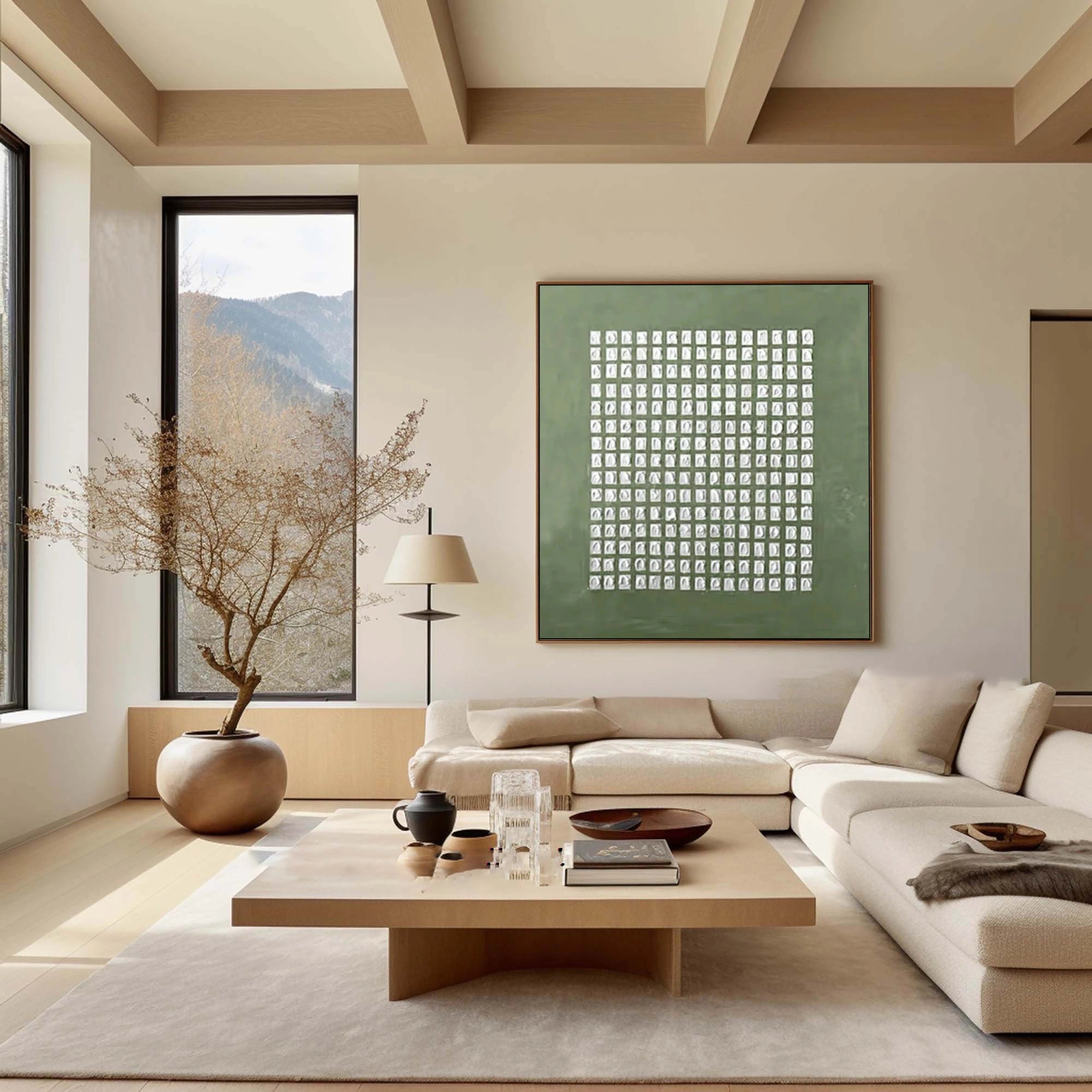 Wabi Sabi Abstract Wall Art #WA138