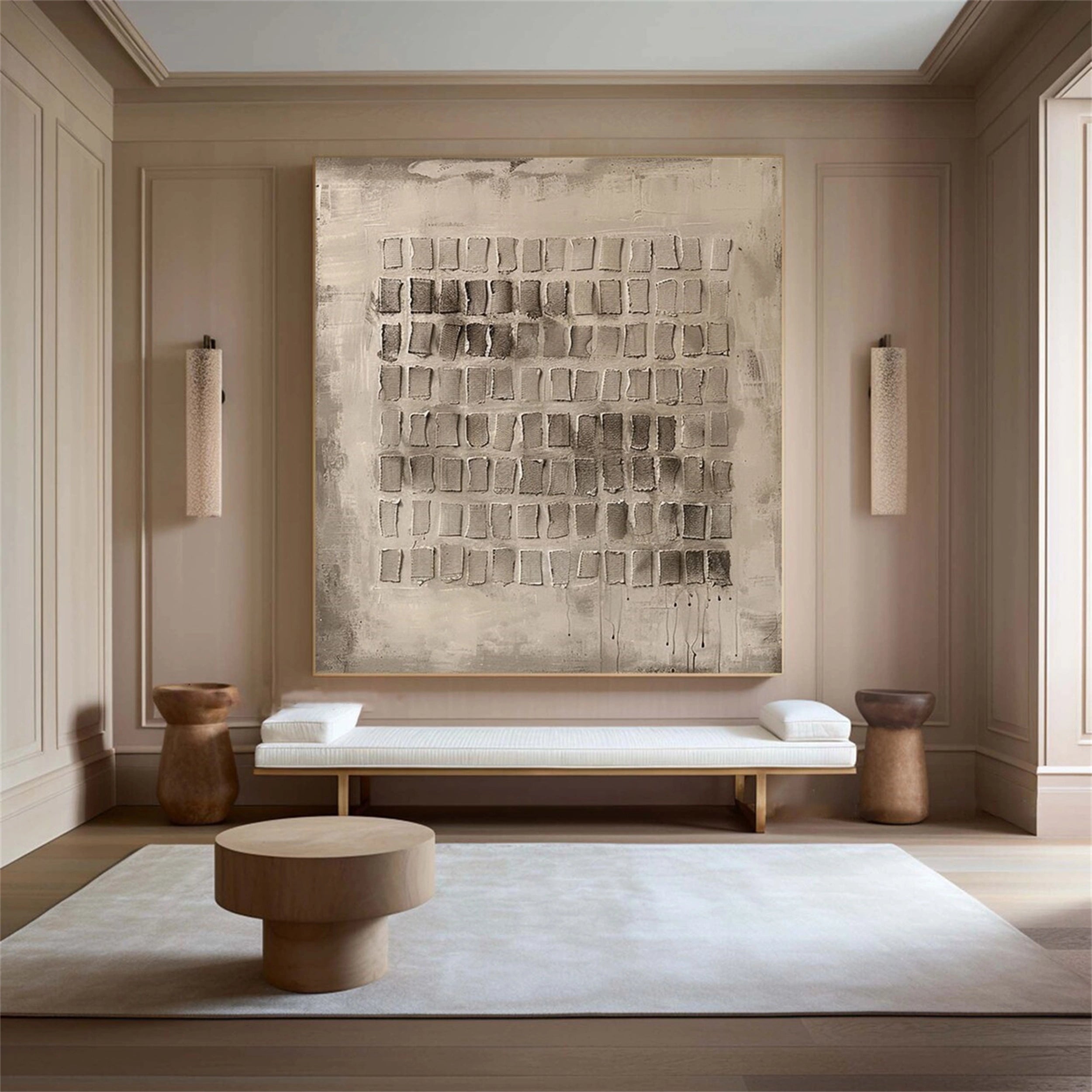 Wabi Sabi Abstract Wall Art #WA117