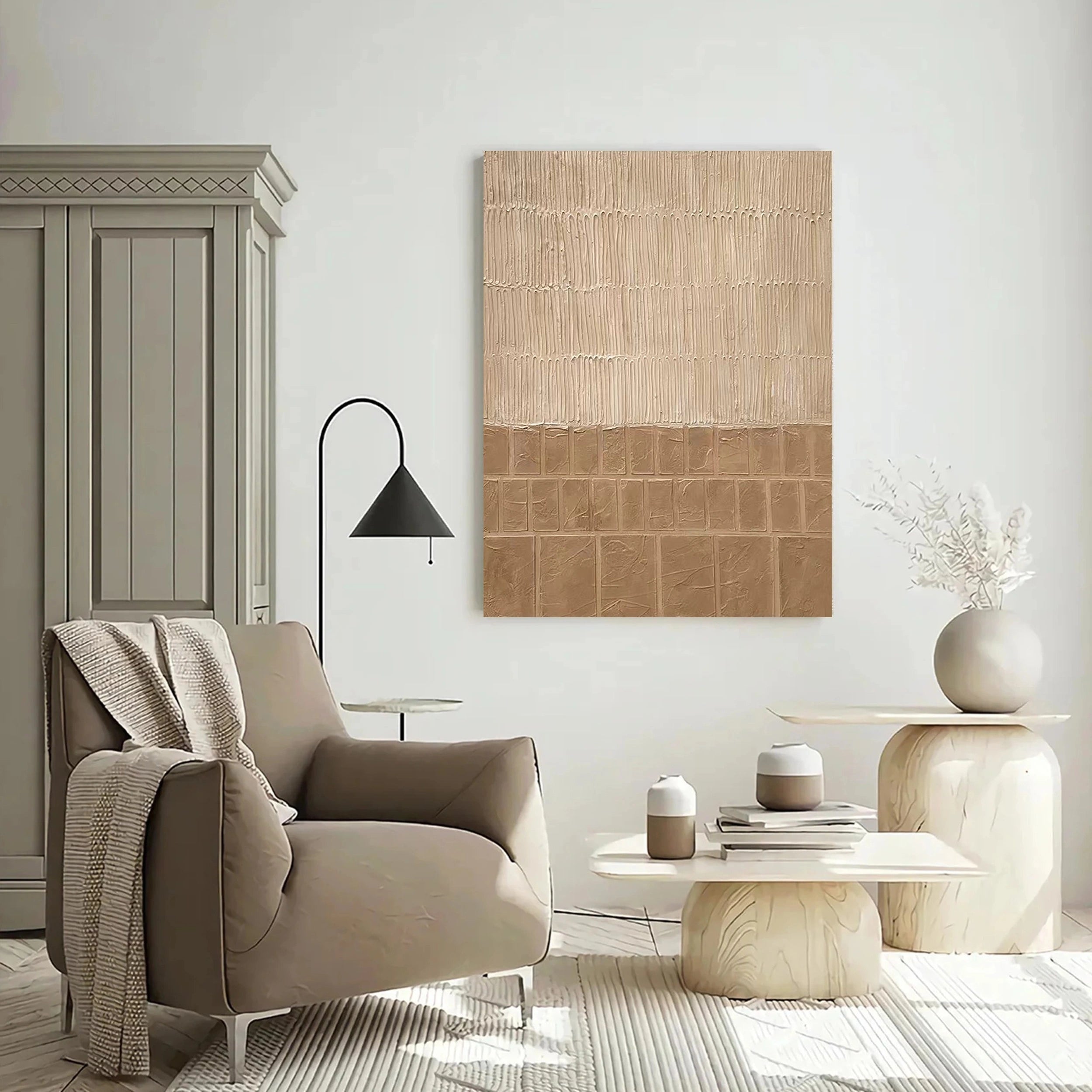 Wabi Sabi Abstract Wall Art #WA084