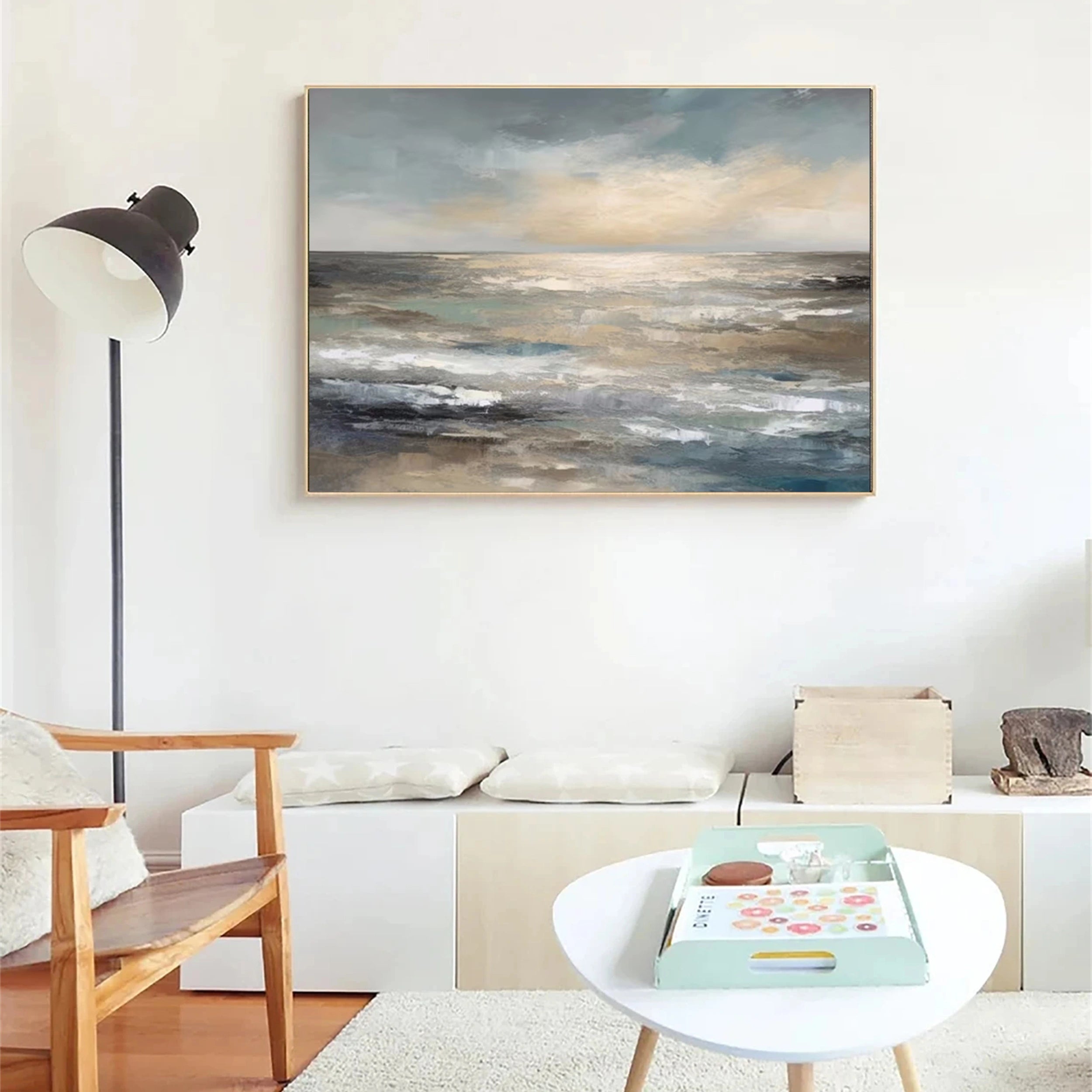 Sky And Ocean Painting #SO059
