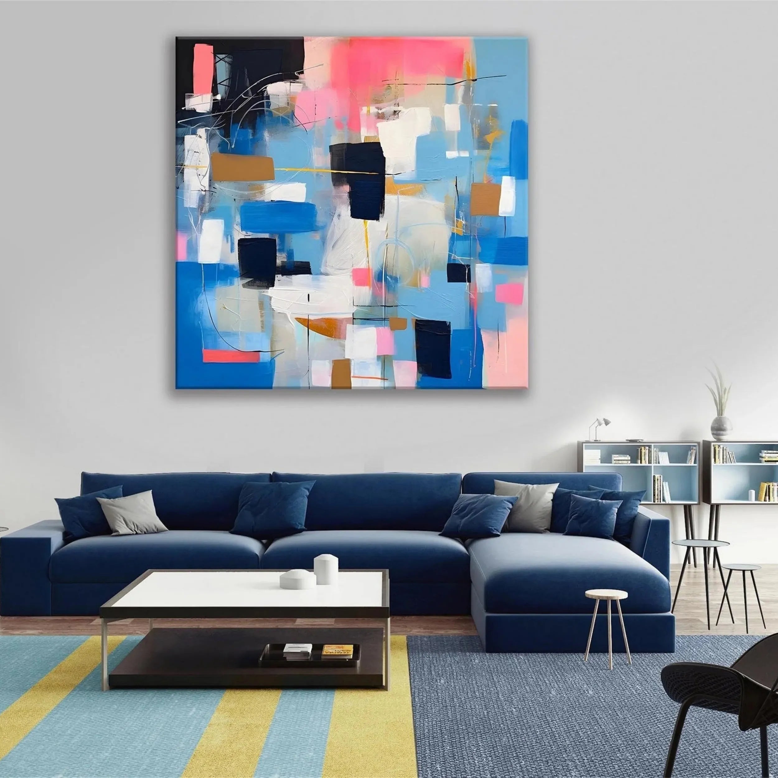 Abstract Texture Wall Art #AW011