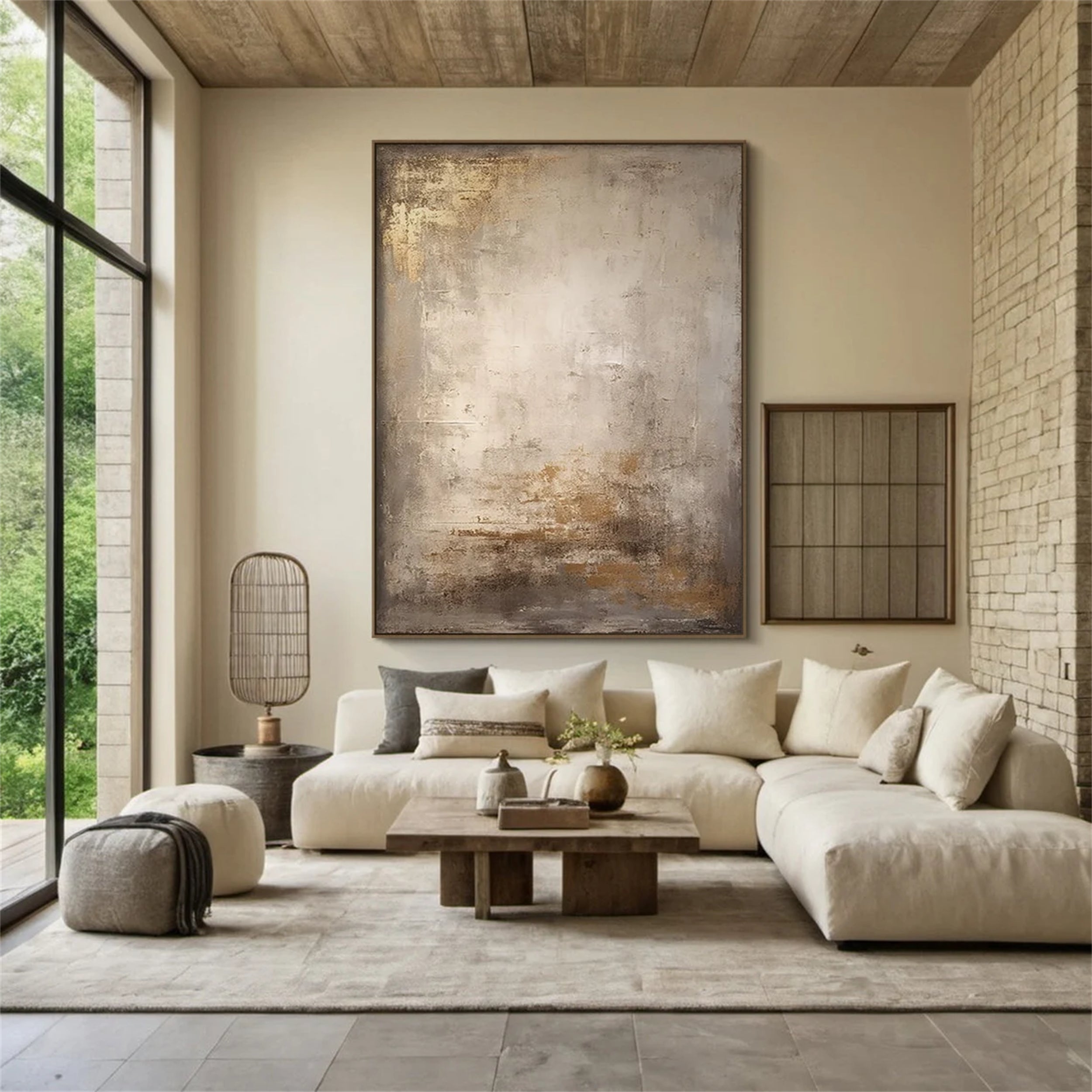 Wabi Sabi Abstract Wall Art #WA113