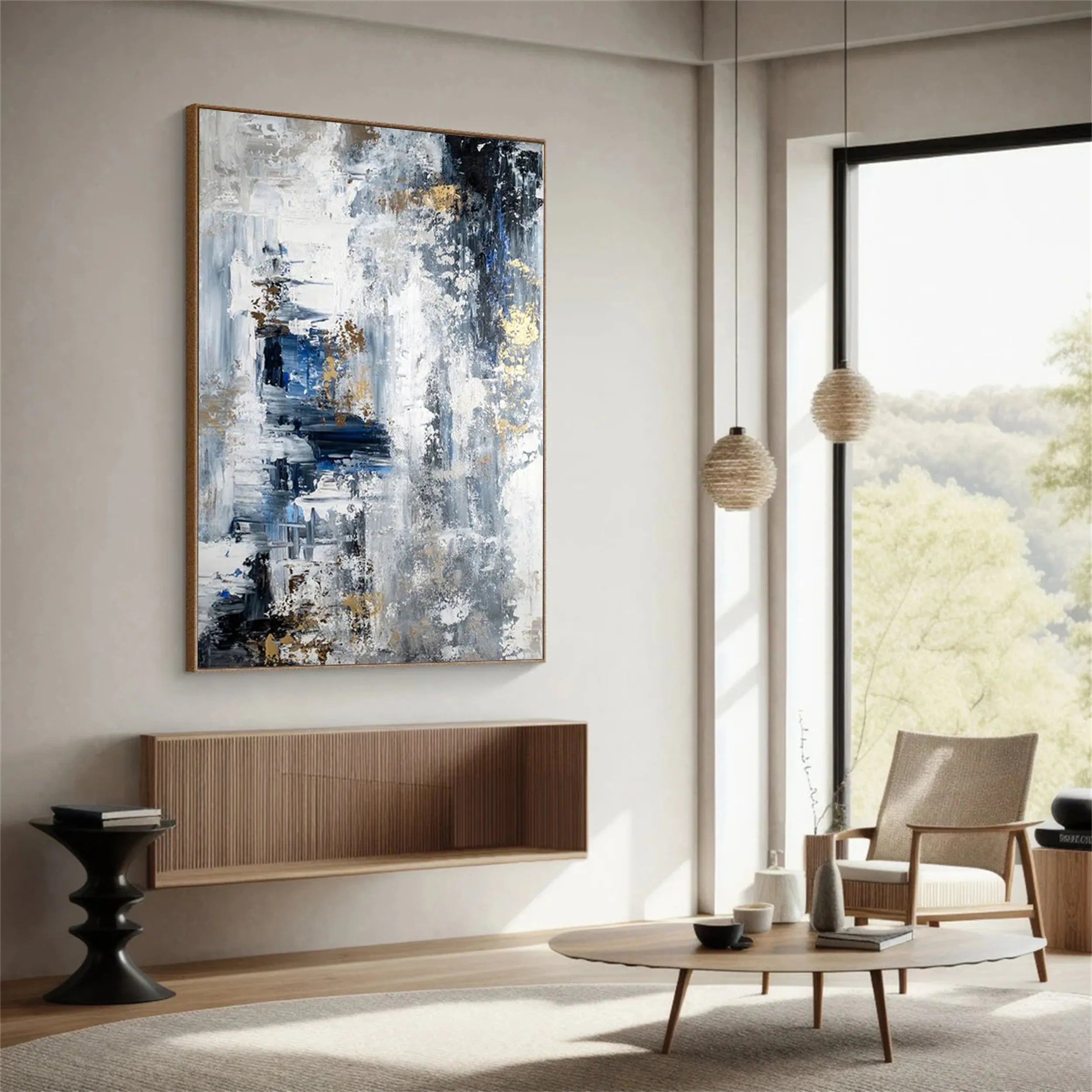 Abstract Texture Wall Art #AW014