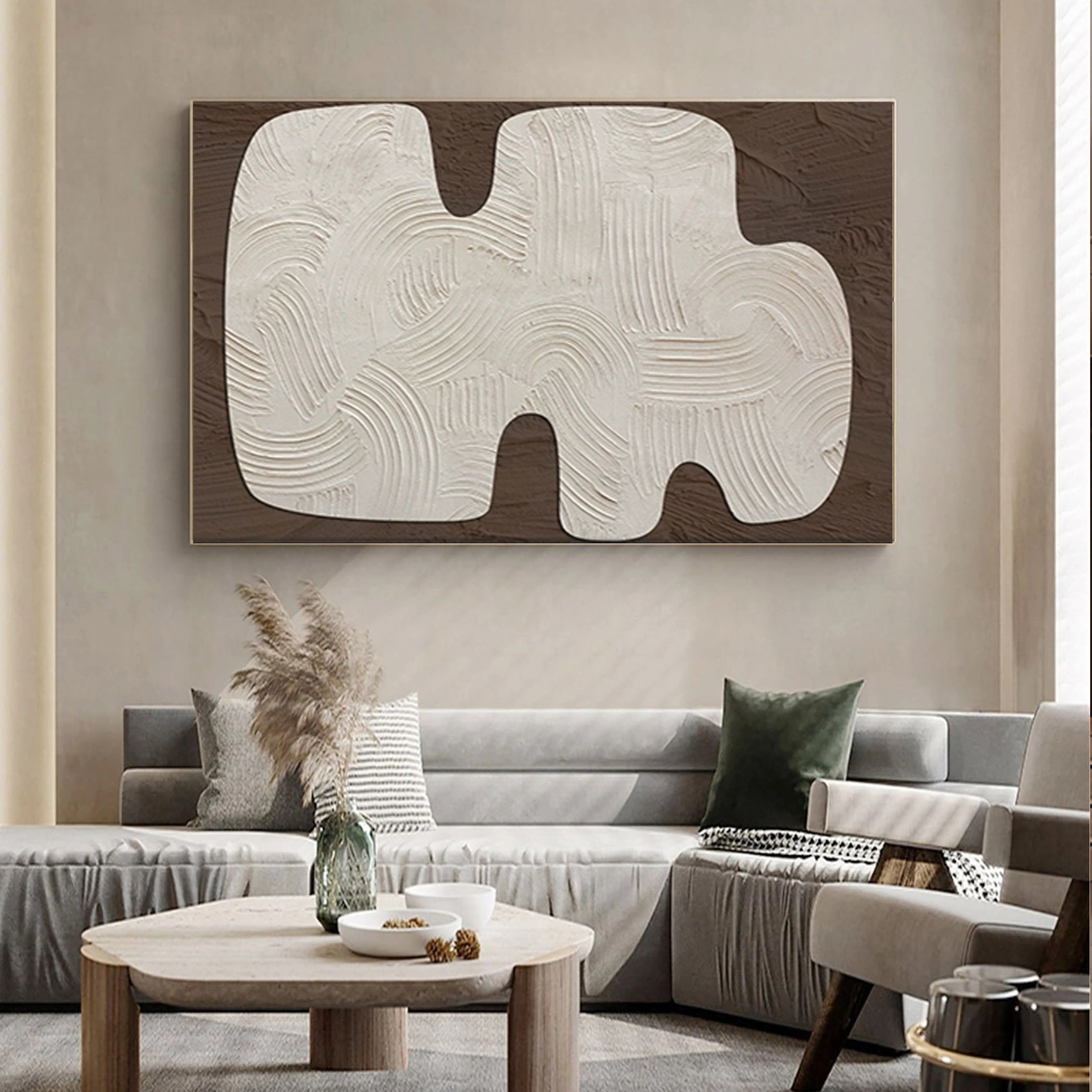 Wabi Sabi Abstract Wall Art #WA062