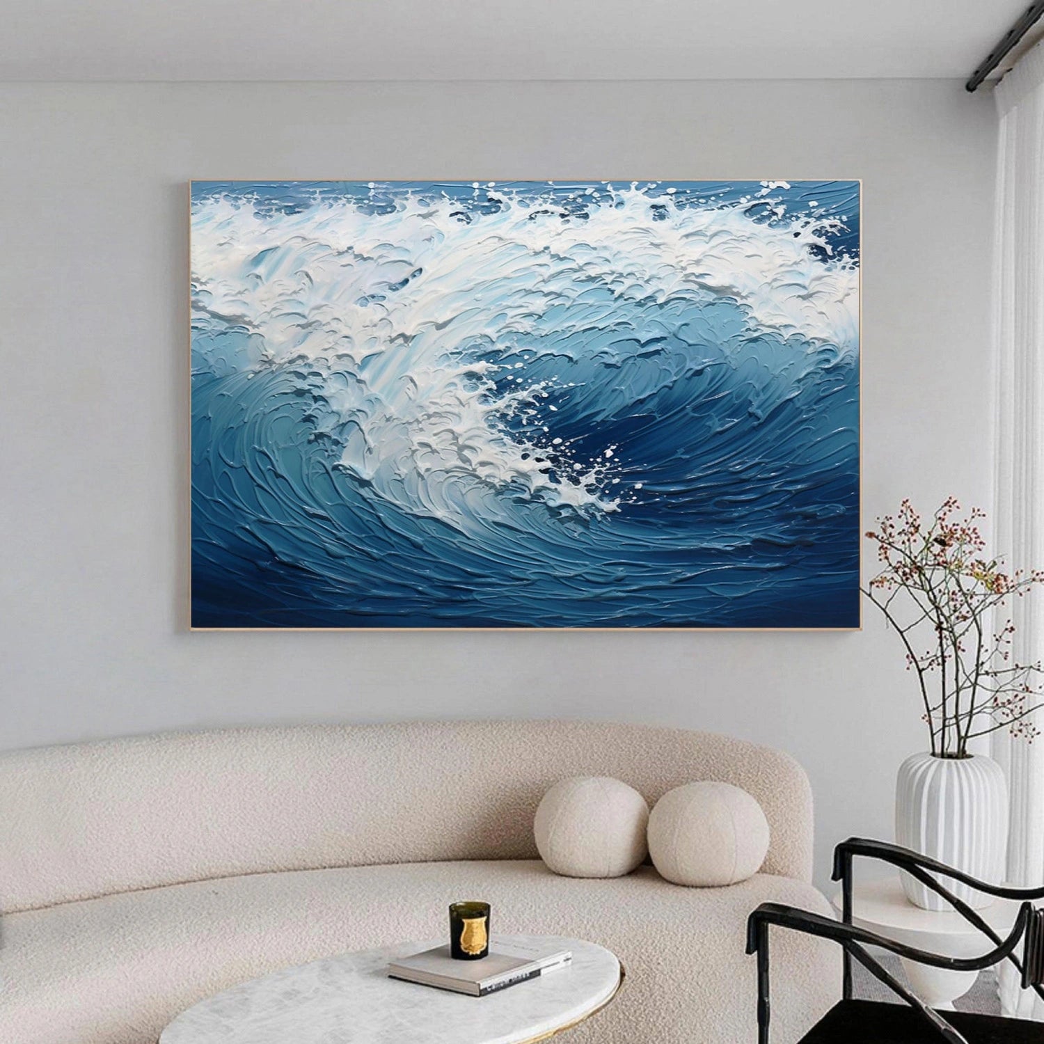 Sky And Ocean Painting #SO184