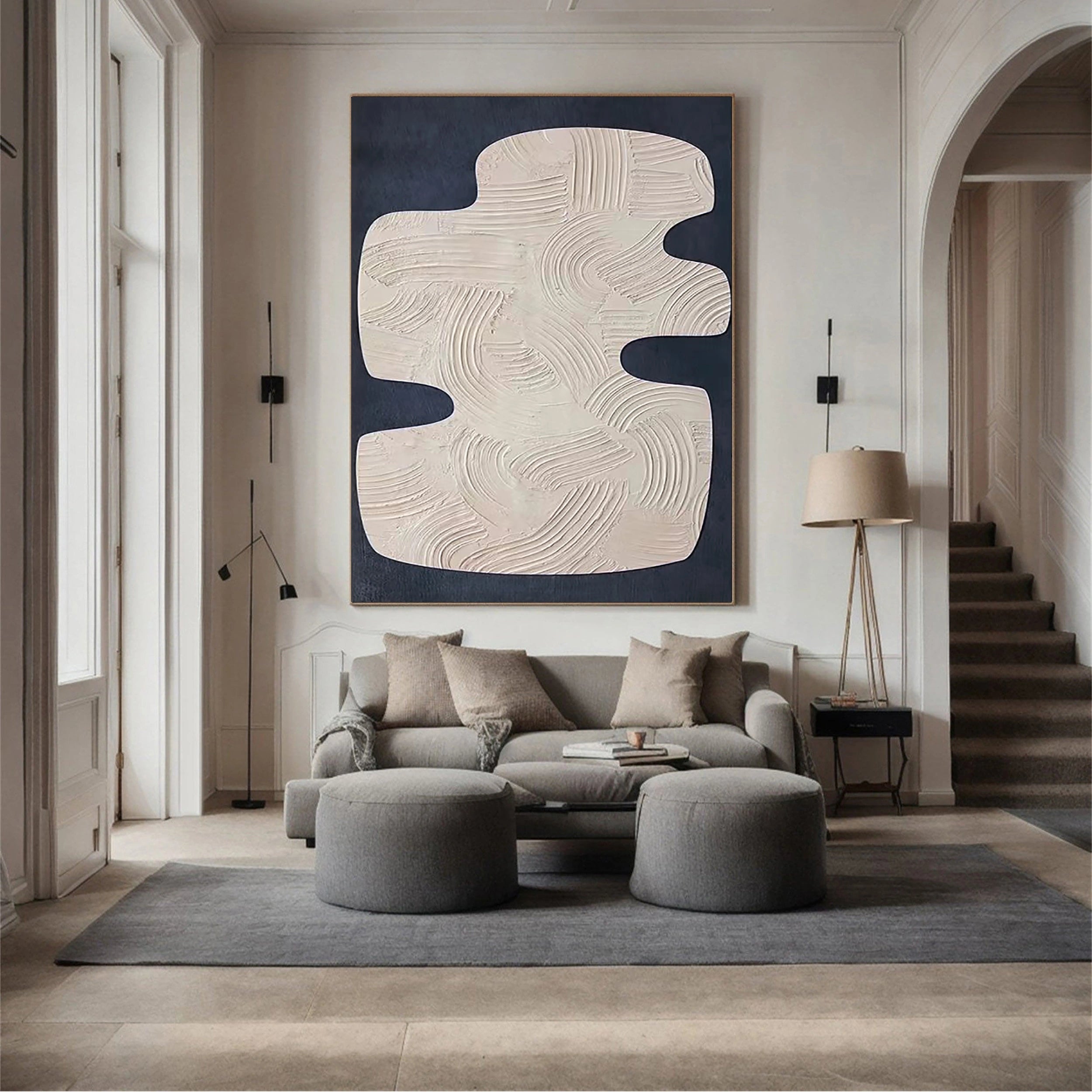 Wabi Sabi Abstract Wall Art #WA030