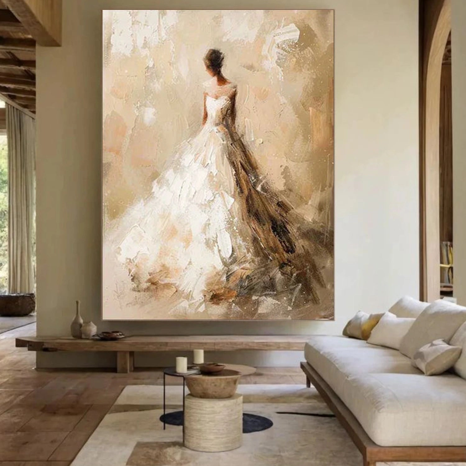 Abstract Portrait Wall Art #WP031