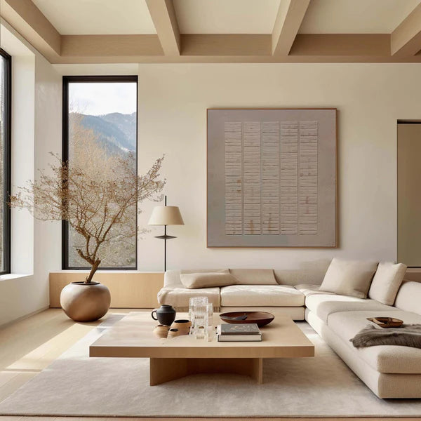 Wabi Sabi Abstract Wall Art #WA057