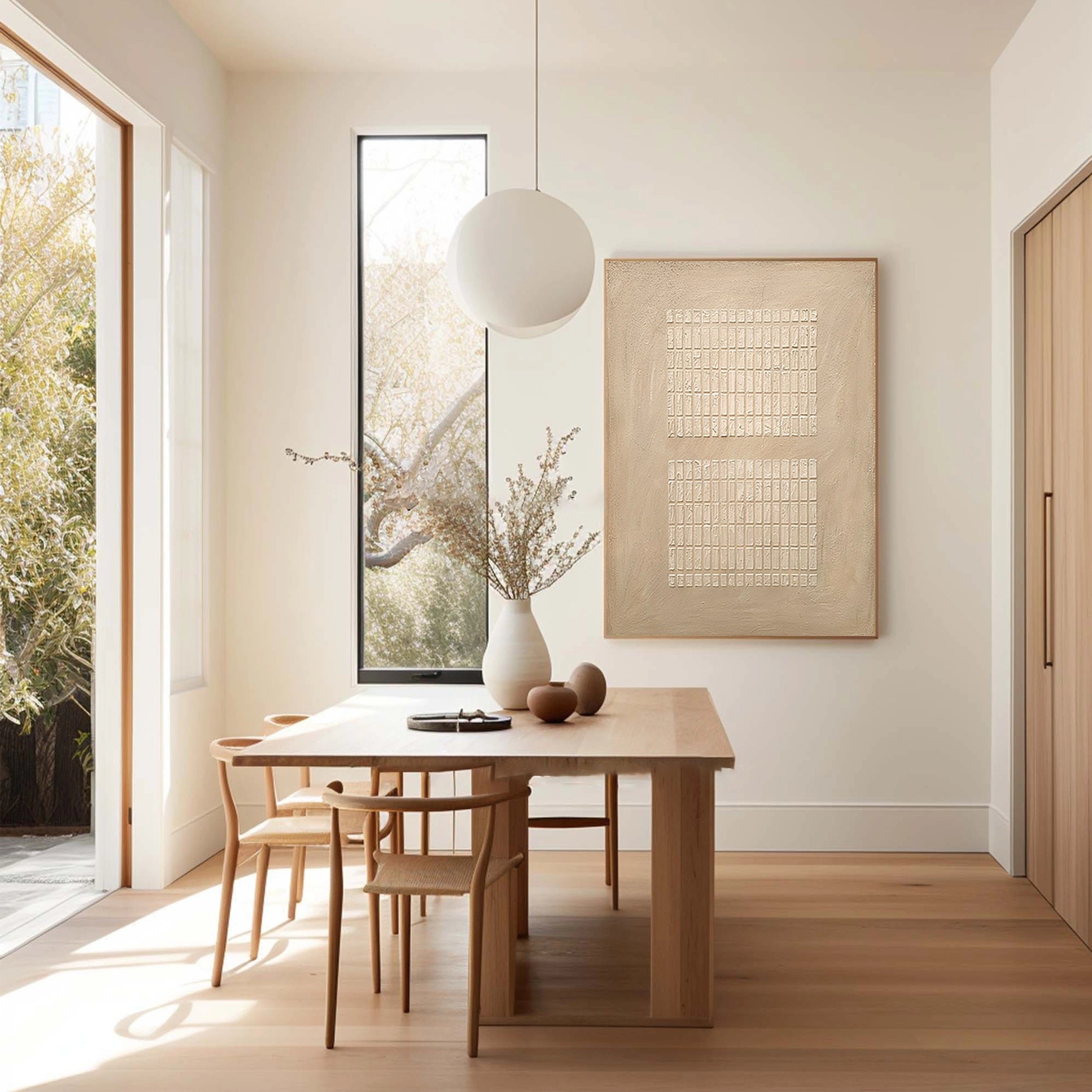 Wabi Sabi Abstract Wall Art #WA077