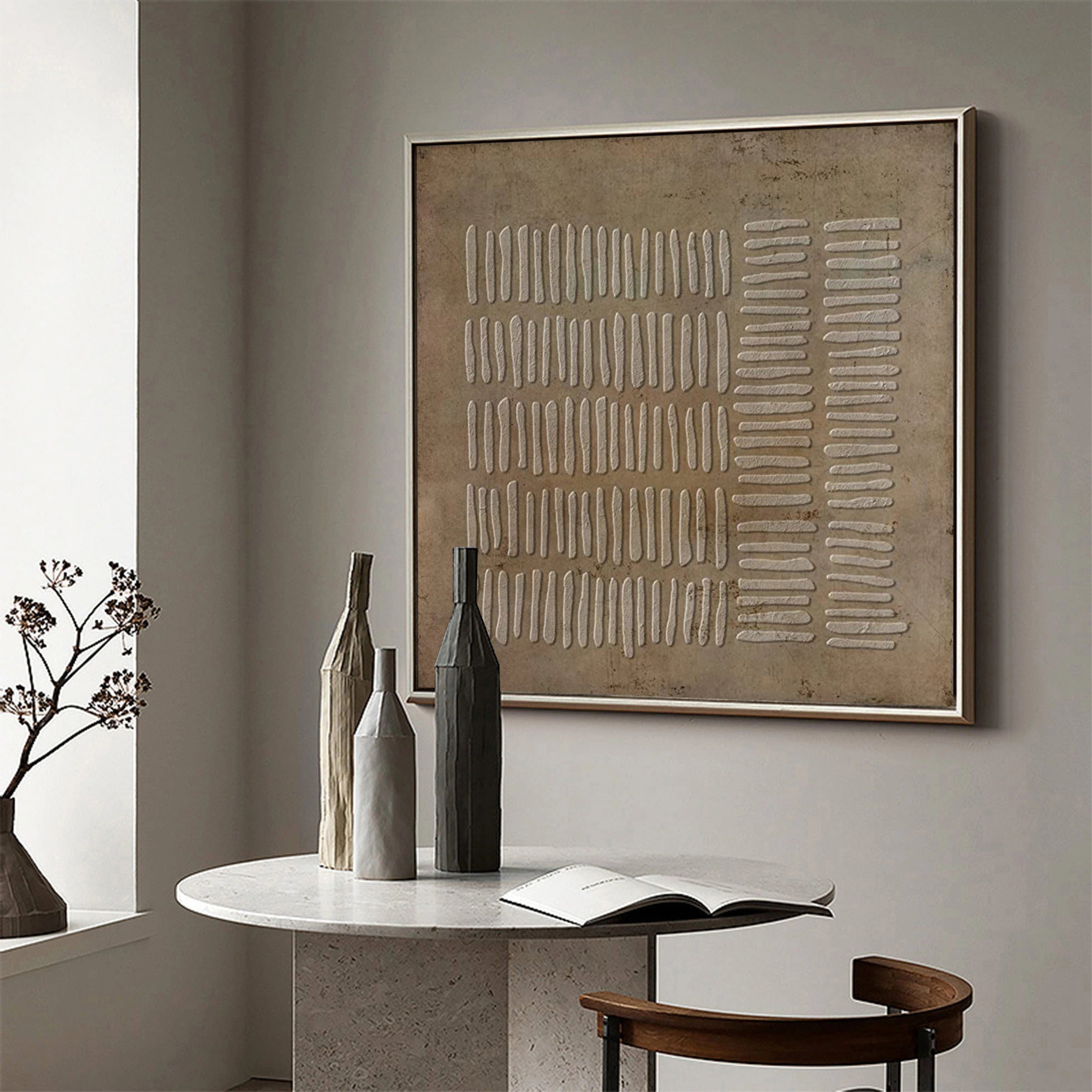 Wabi Sabi Abstract Wall Art #WA037