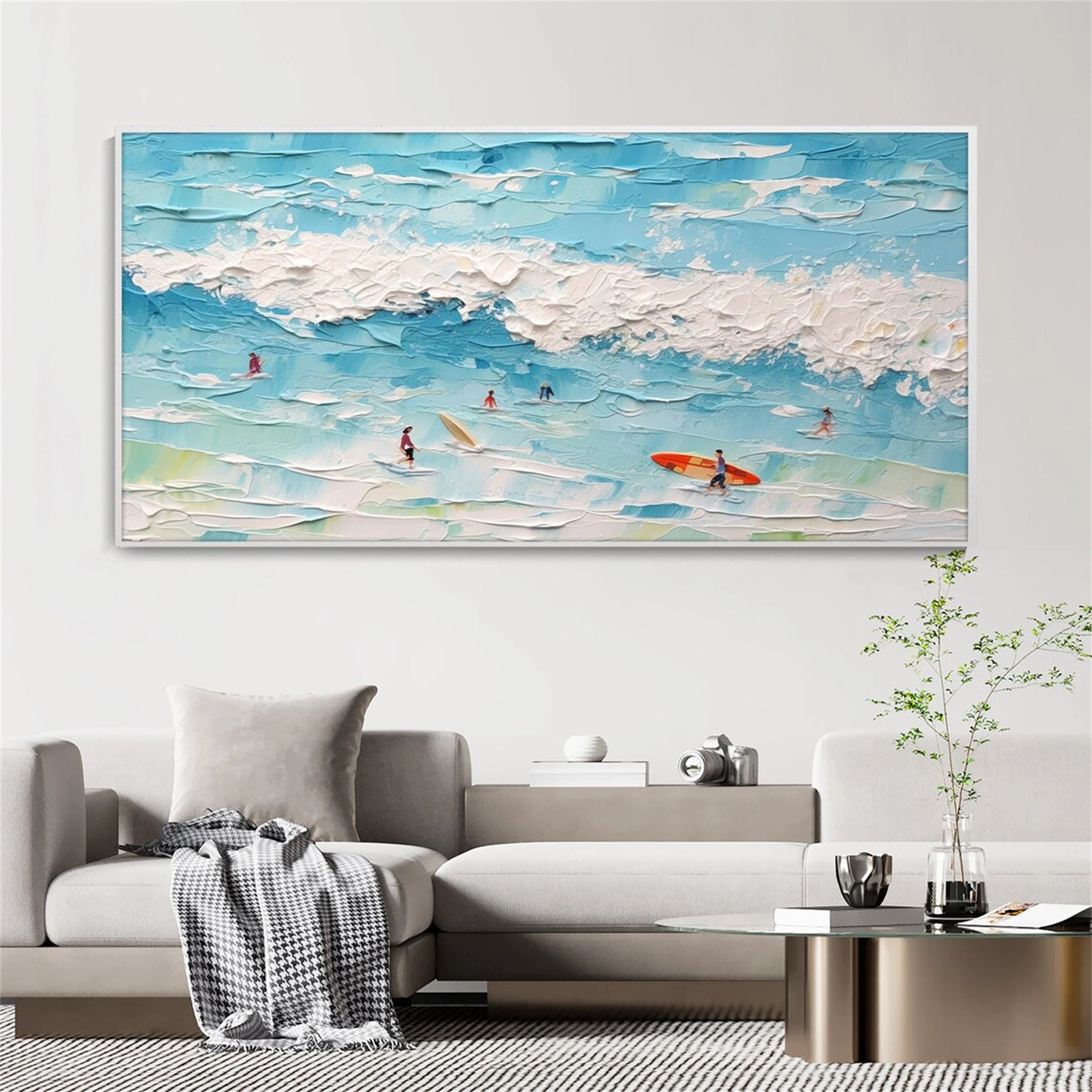 Sky And Ocean Painting #SO030