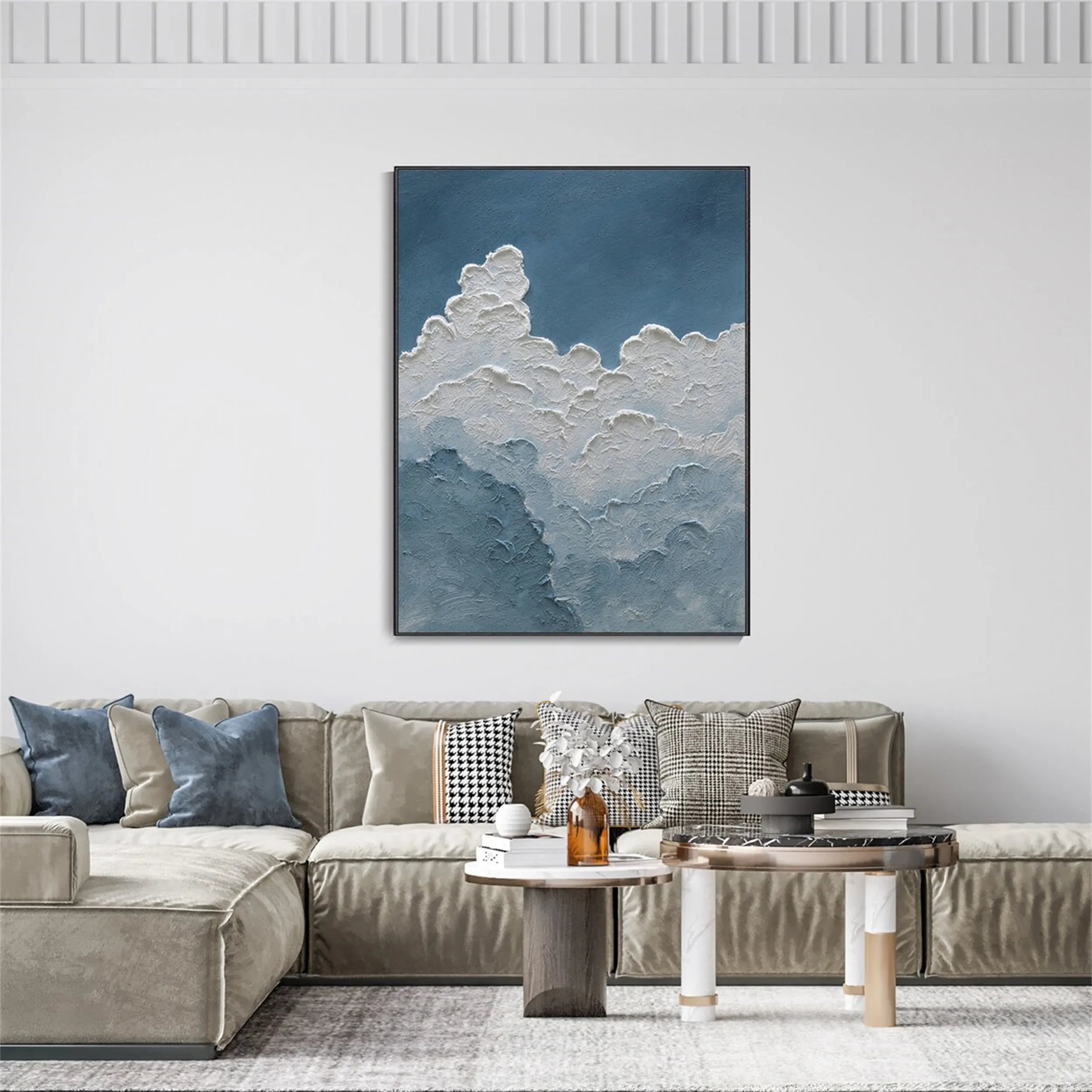 Sky and Ocean painting #SO078