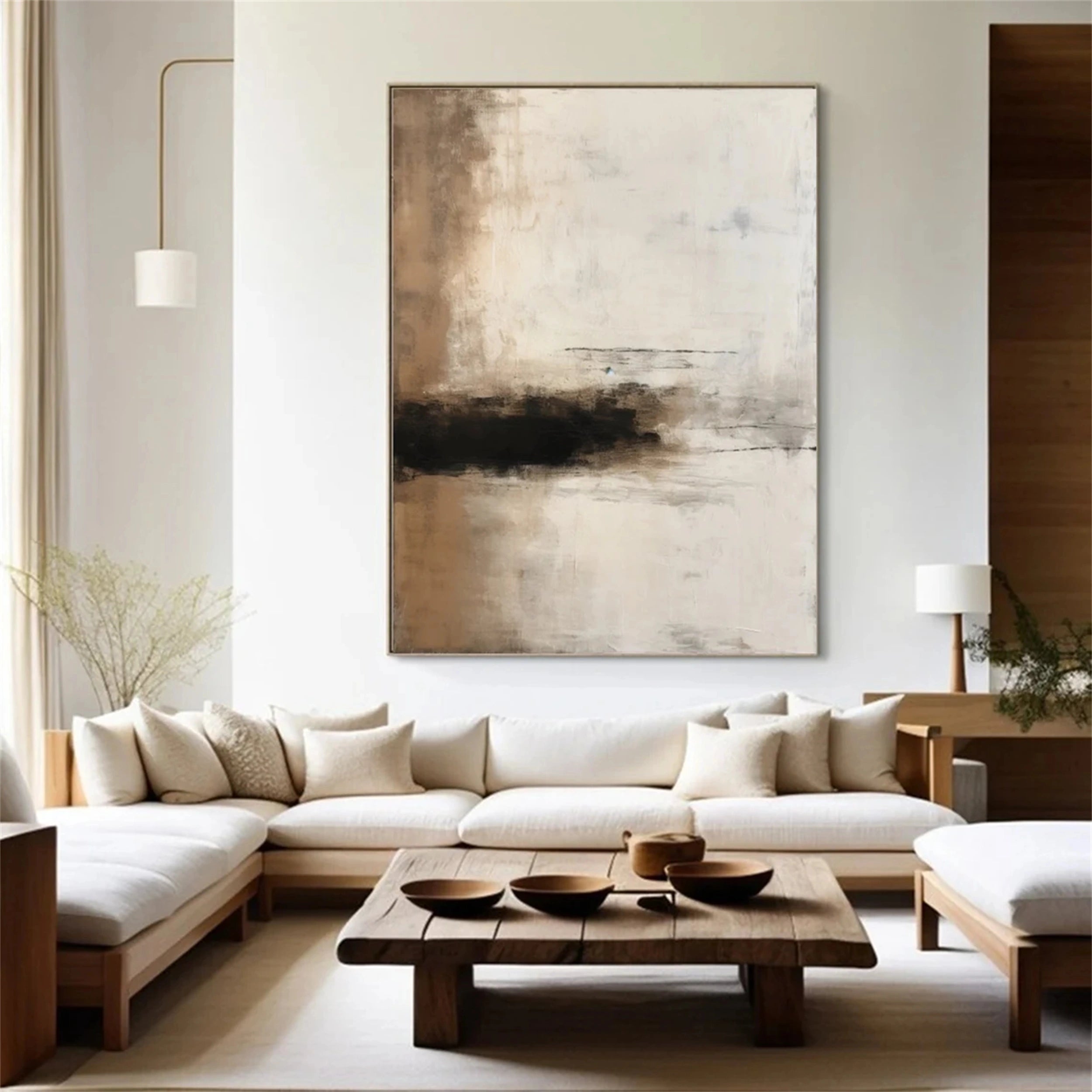 Wabi Sabi Abstract Wall Art #WA137