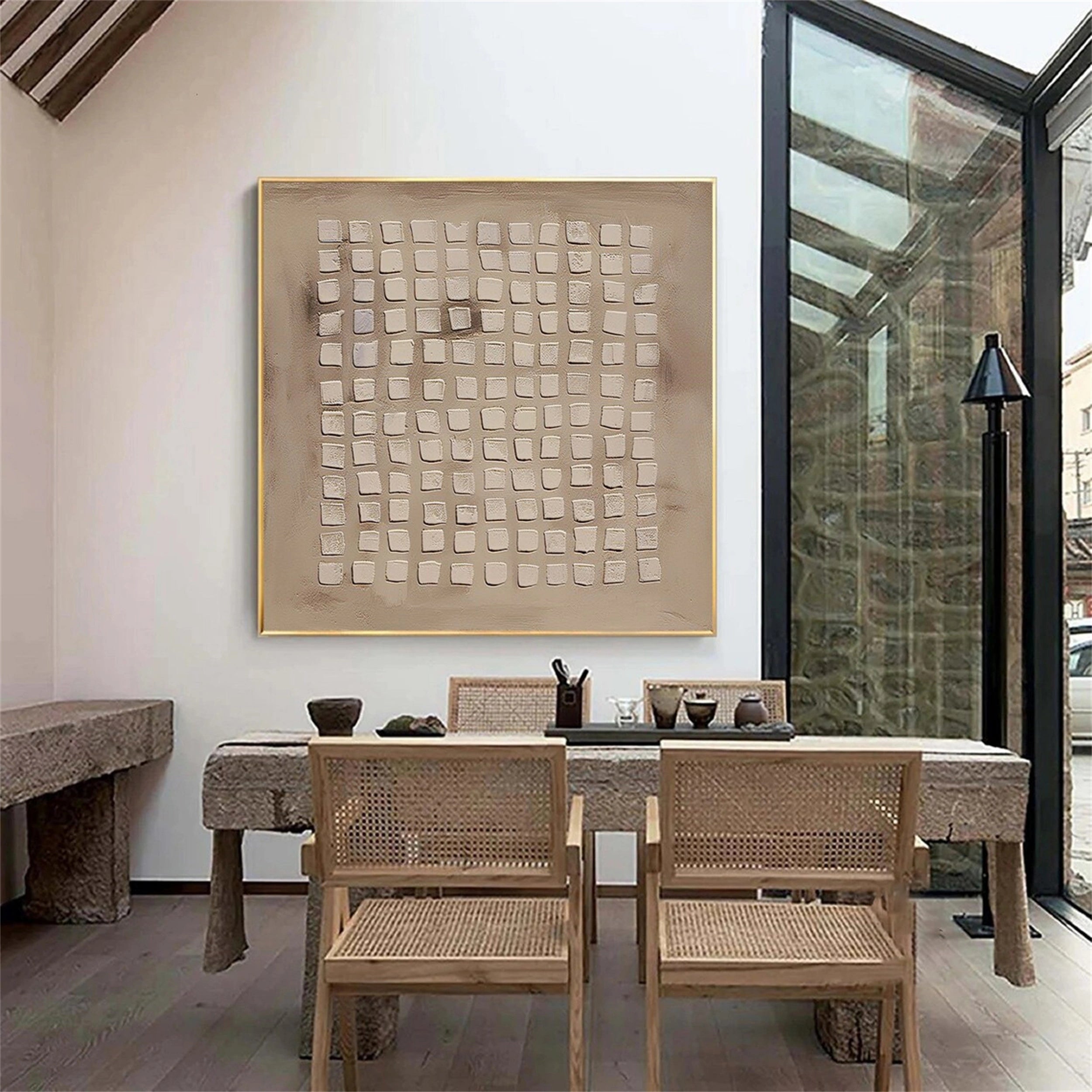 Wabi Sabi Abstract Wall Art #WA134