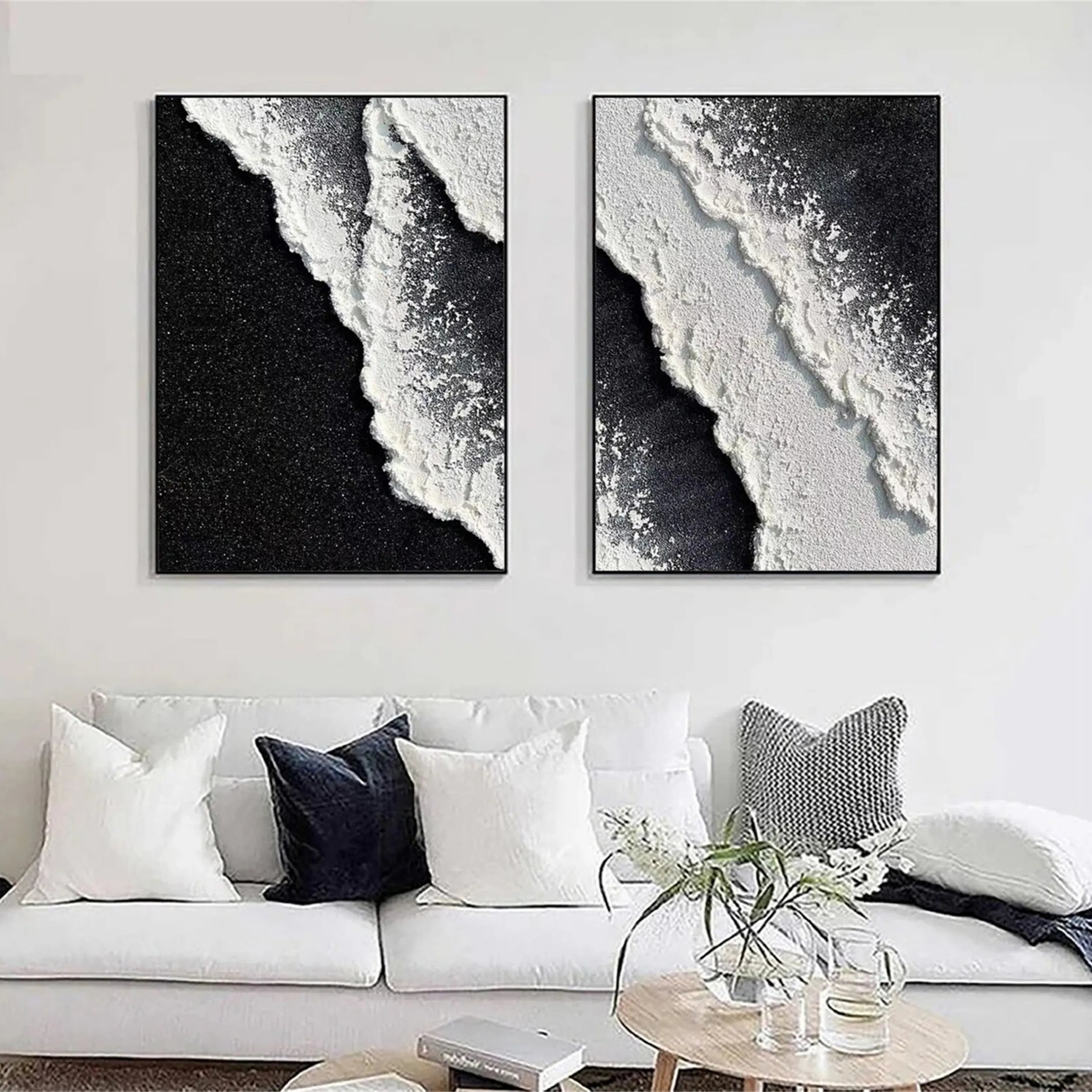 Sky And Ocean Painting Set of 2 #SO080