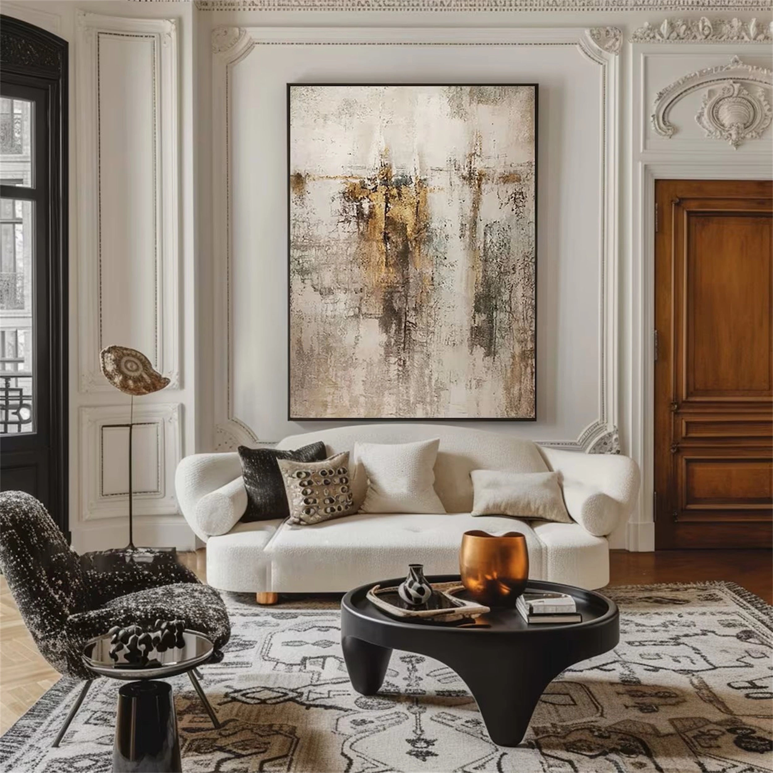 Wabi Sabi Abstract Wall Art #WA118